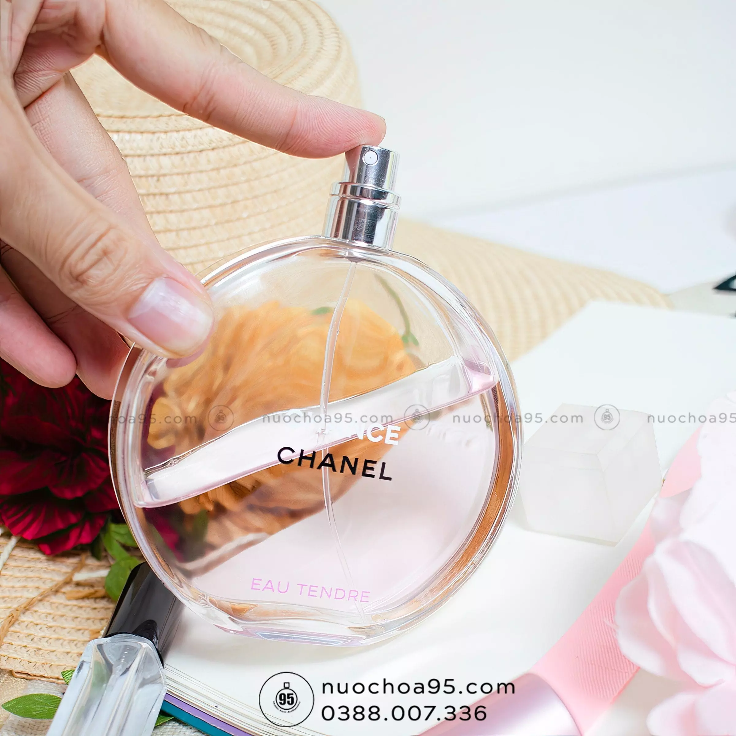Nước hoa Chanel Chance Eau Tendre EDT - Ảnh 3