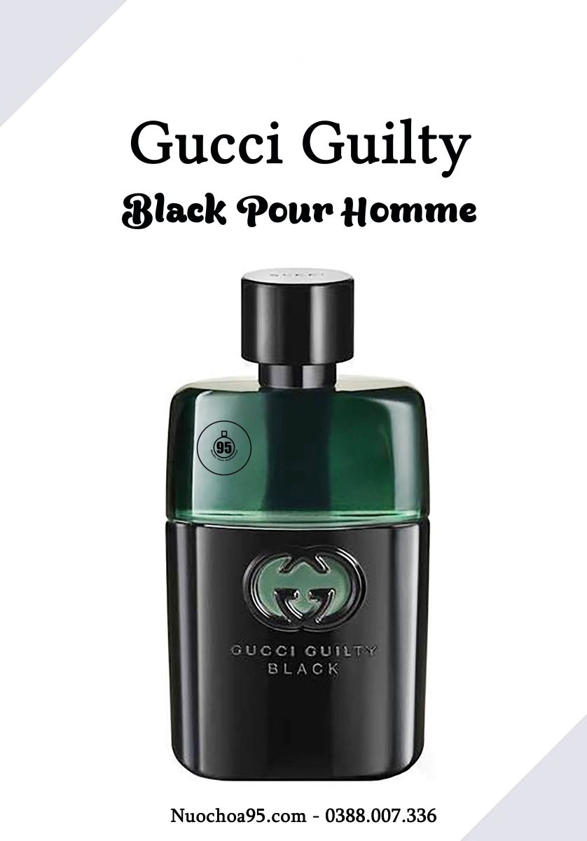 Nước hoa Gucci Guilty Black Pour Homme - Ảnh 2