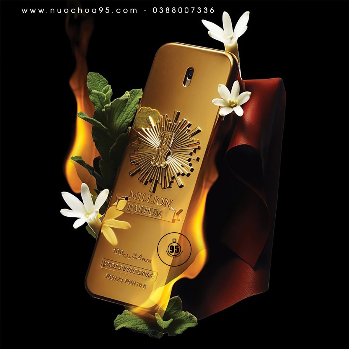 Nước hoa Paco Rabanne One Million Parfum - Ảnh 2