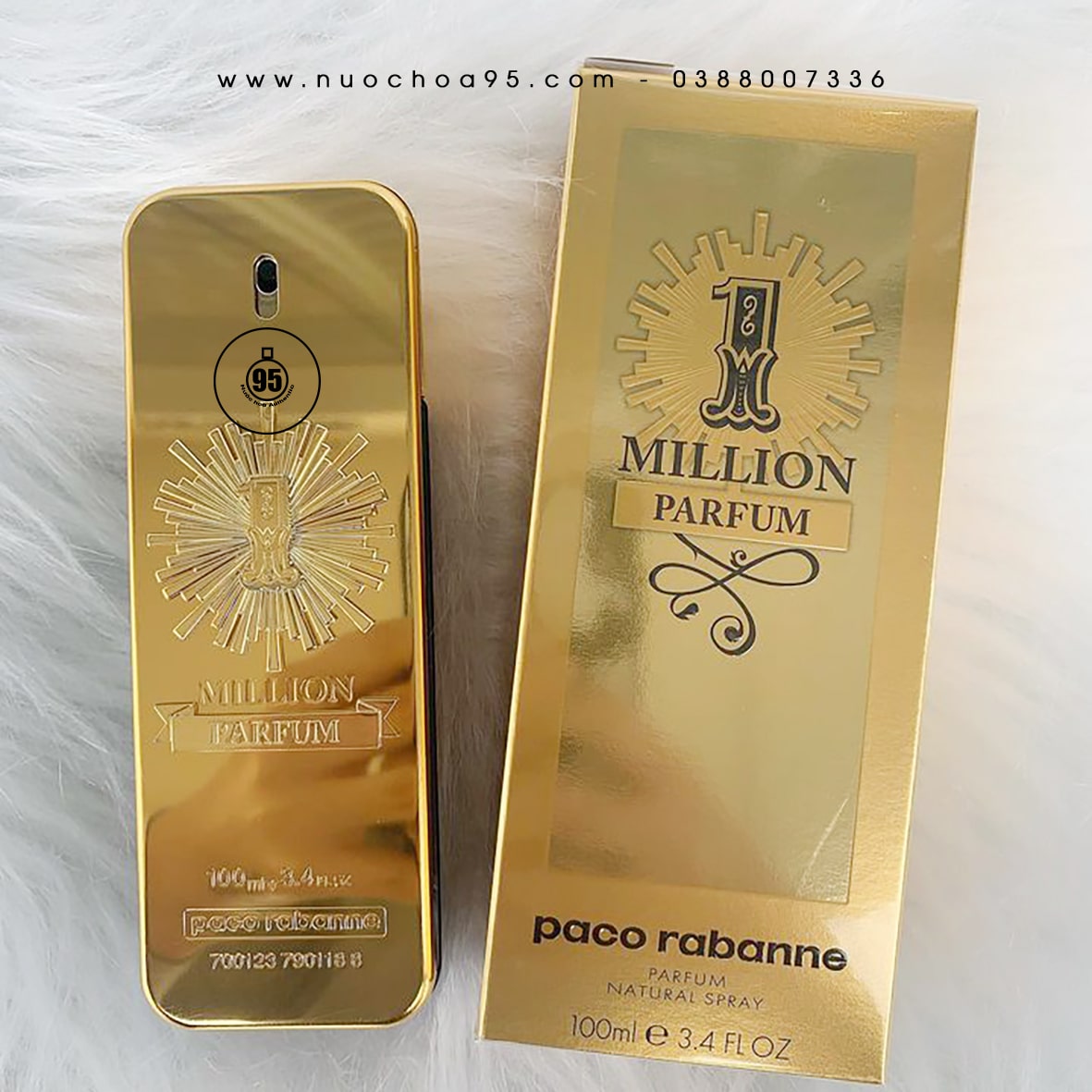 Nước hoa Paco Rabanne One Million Parfum - Ảnh 3