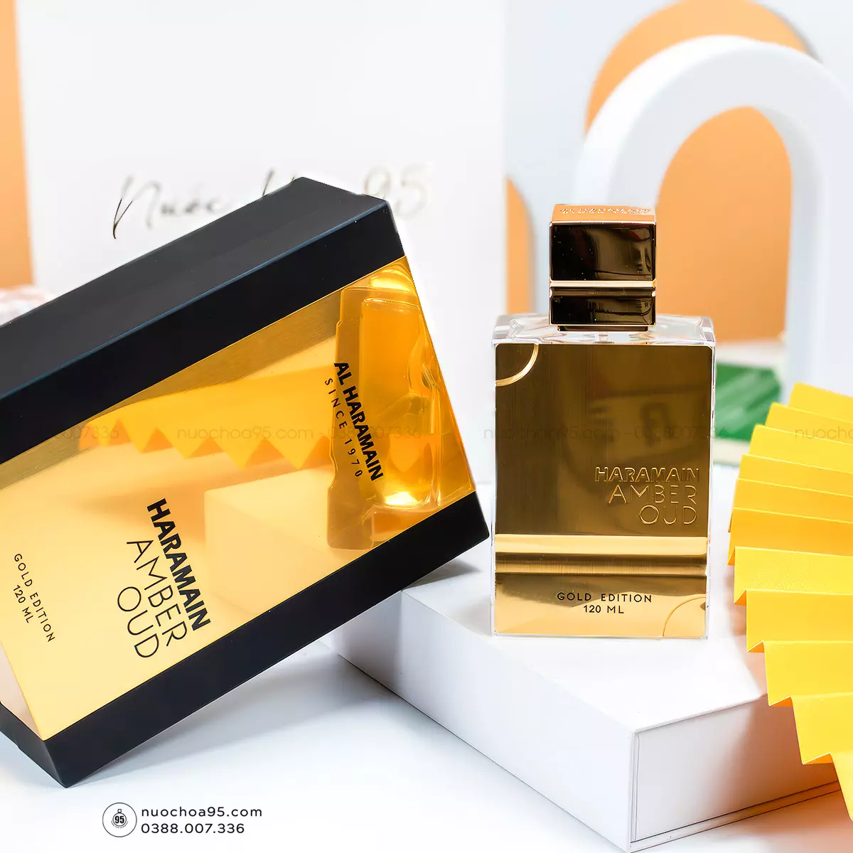 Nước hoa Amber Oud Gold Edition Al Haramain - Ảnh 3