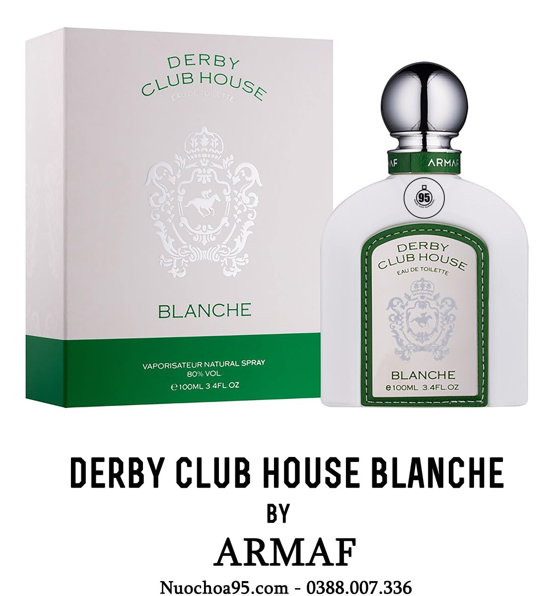 Nước hoa Derby Club House Blanche  - Ảnh 1