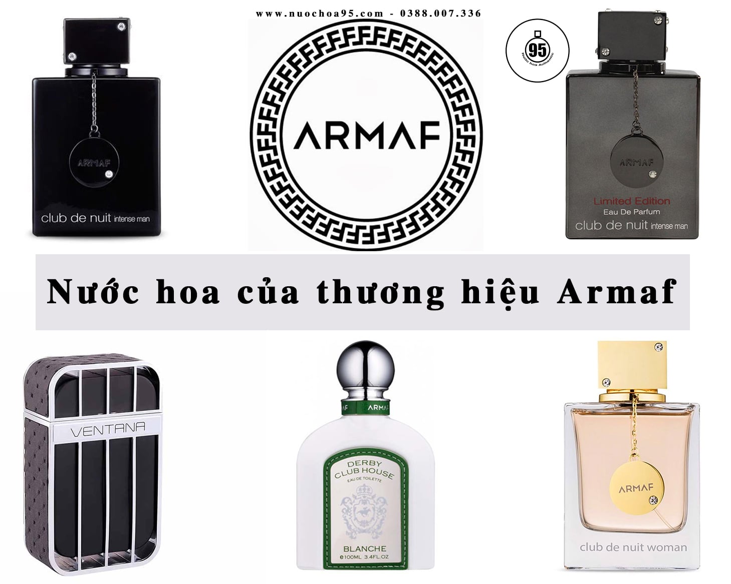 Nước hoa của thương hiệu Armaf