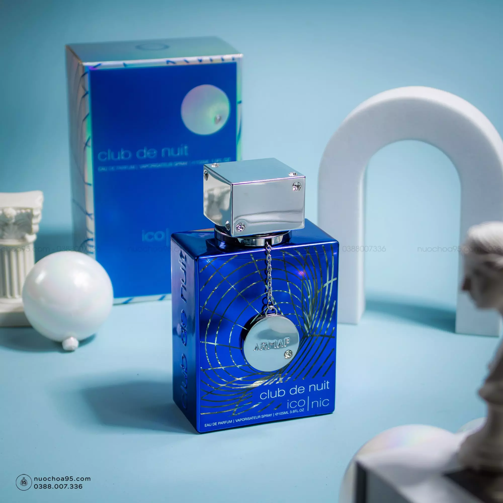 Nước hoa Club De Nuit Blue Iconic - Ảnh 1