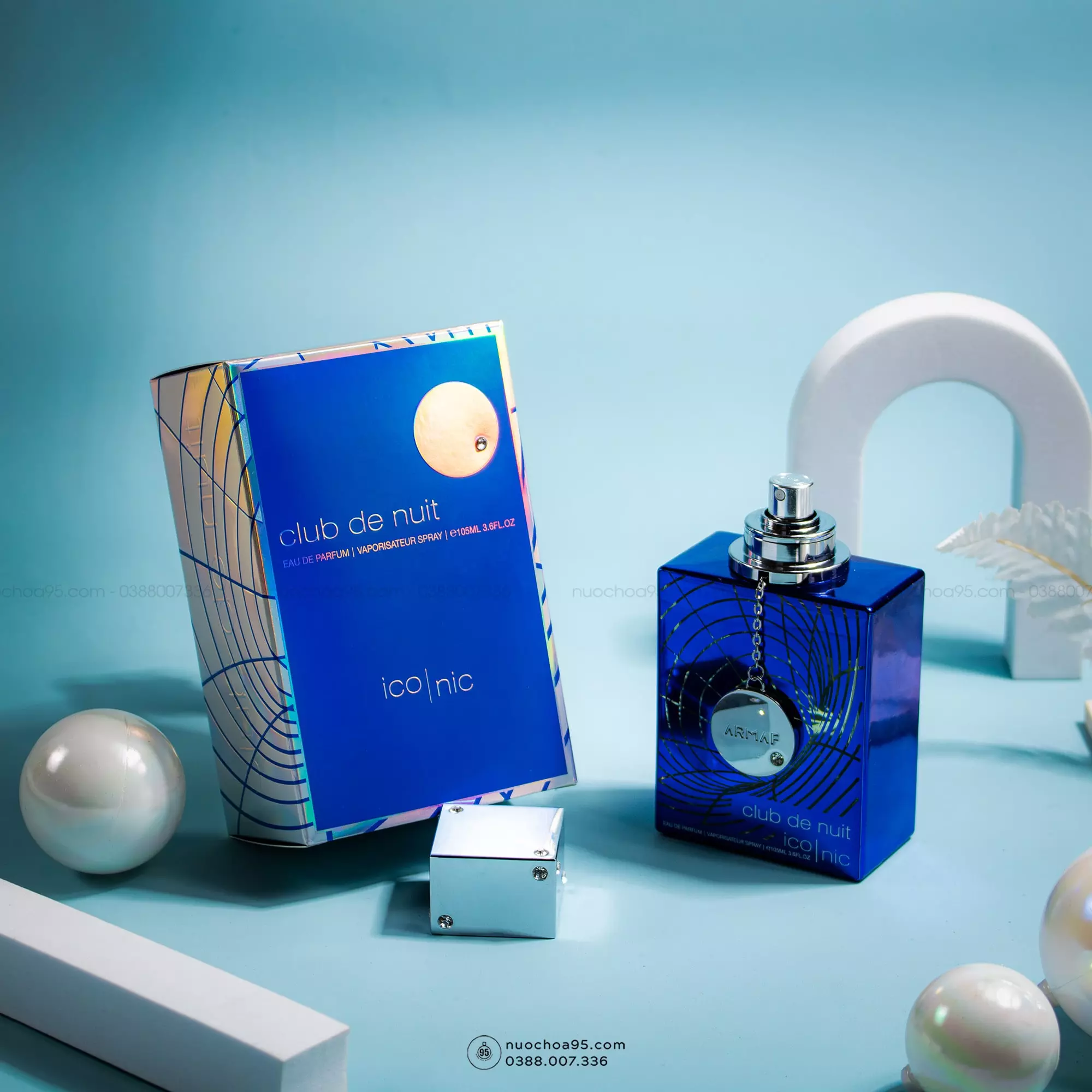 Nước hoa Club De Nuit Blue Iconic - Ảnh 3