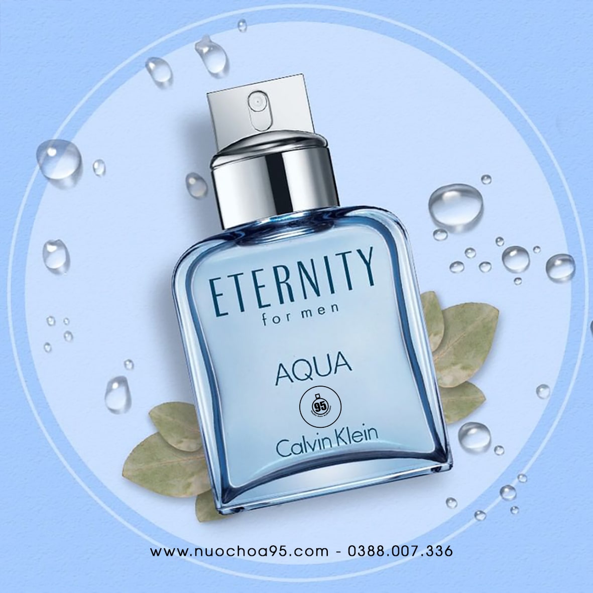 Nước hoa nam Calvin Klein CK ETERNITY AQUA For MEN EDT 100ml - FULL SEAL - Nước  hoa nam | TheFaceHolic.com