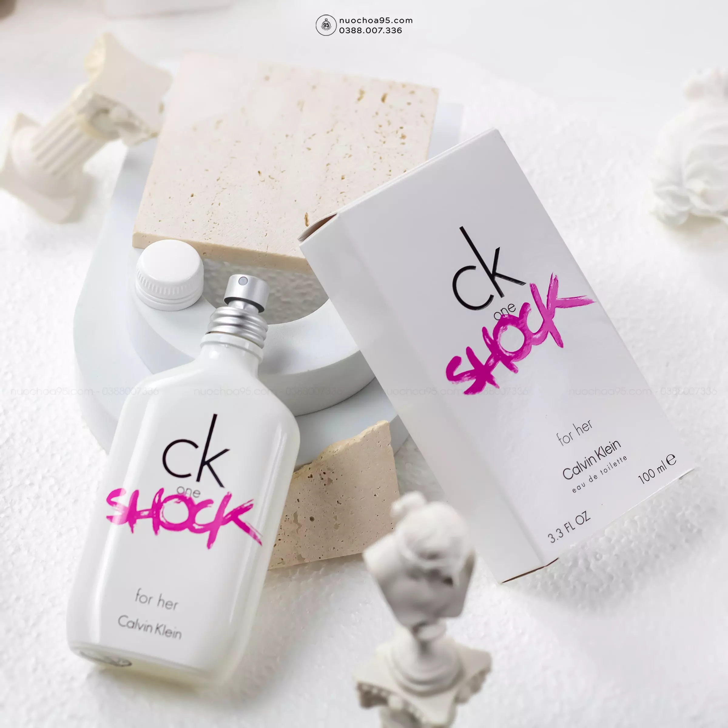 Nước hoa CK One Shock For Her - Ảnh 1