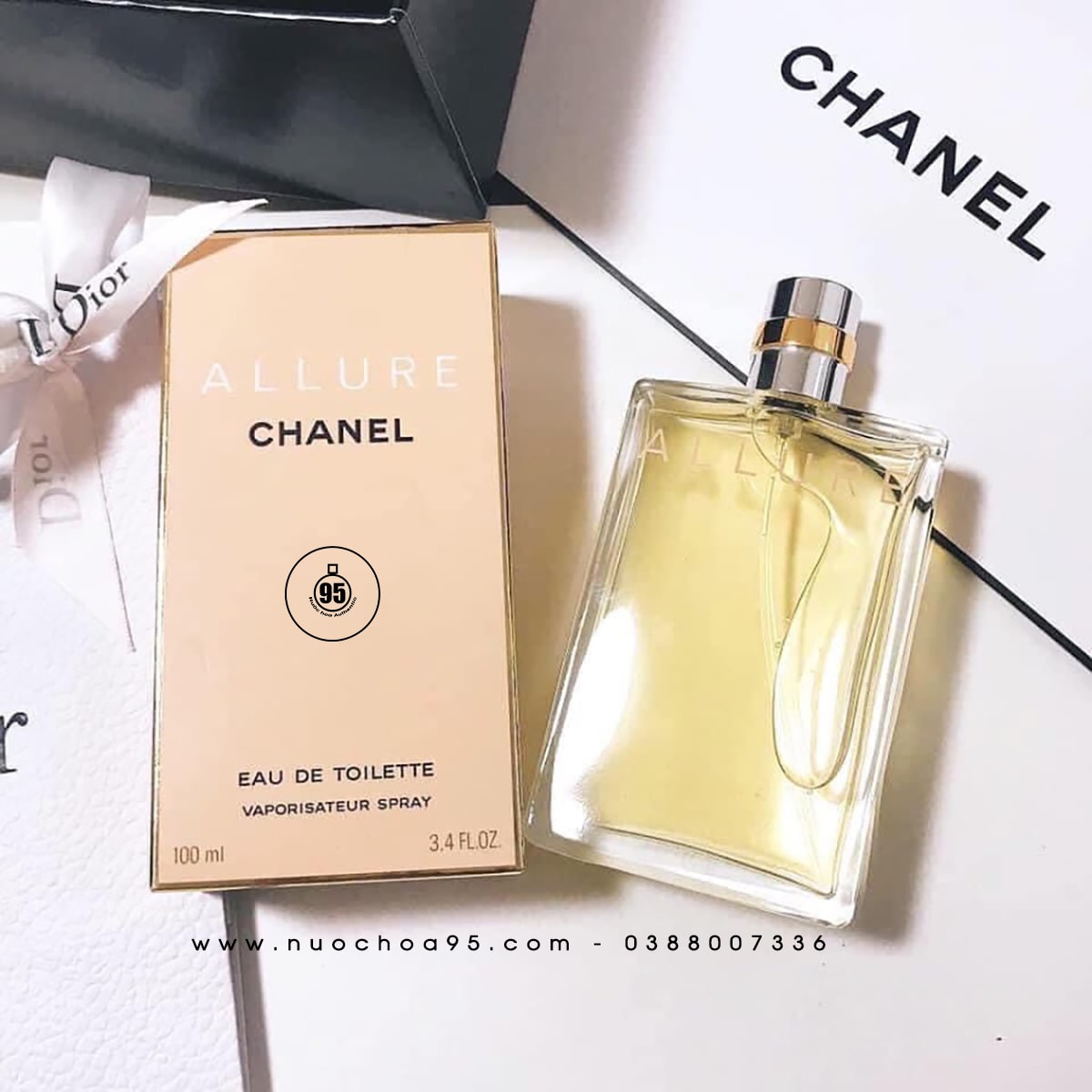 Nước hoa Chanel Allure Eau De Toilette - Ảnh 3