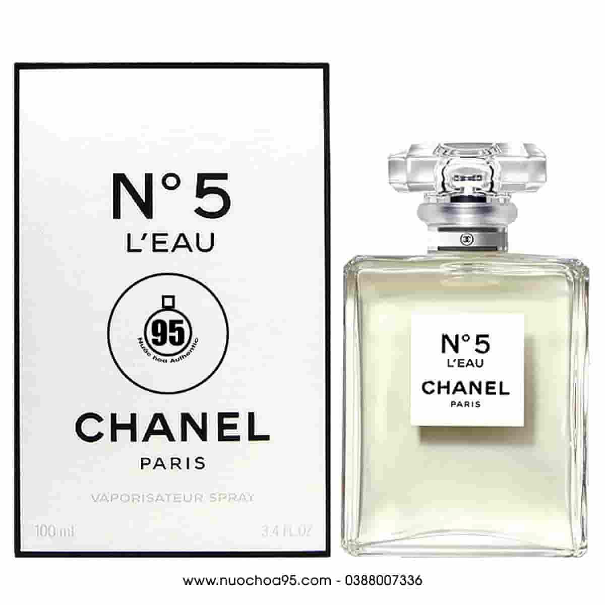 Nước hoa CHANEL Chanel No5 Eau De Parfum hộp 100ml chính hãng