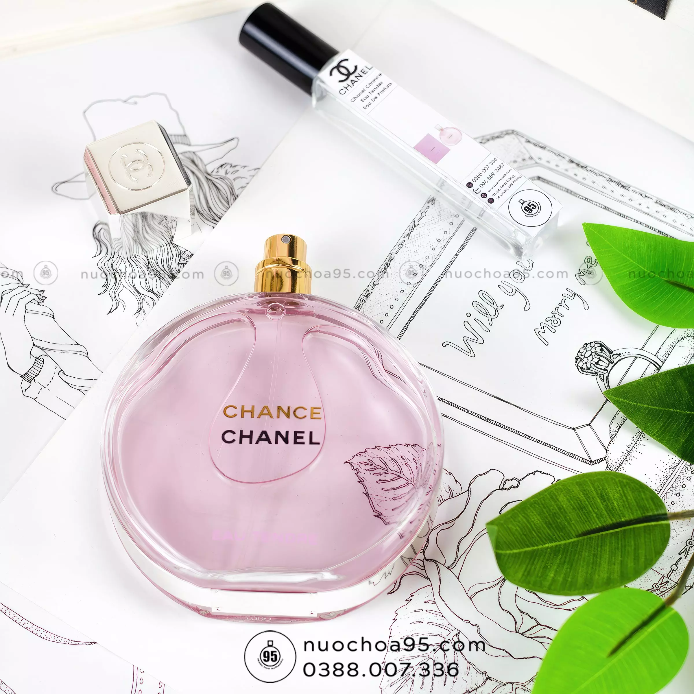 Nước hoa Chanel Chance Eau Tendre EDP  - Ảnh 1