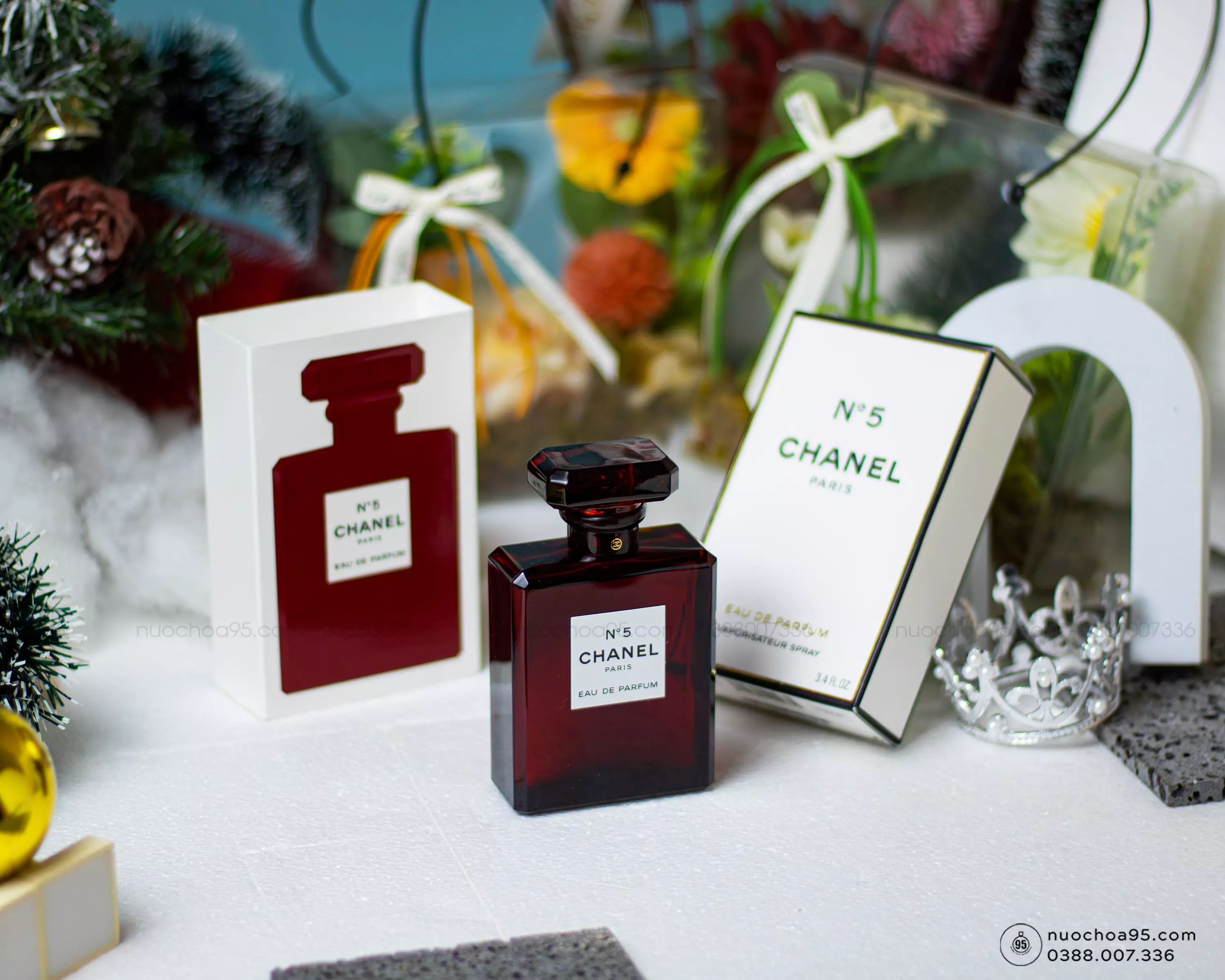 Chanel No 5 Parfum Red Edition Nước hoa Chanel No5 Eau De Parfum Red Edition - Ảnh 1