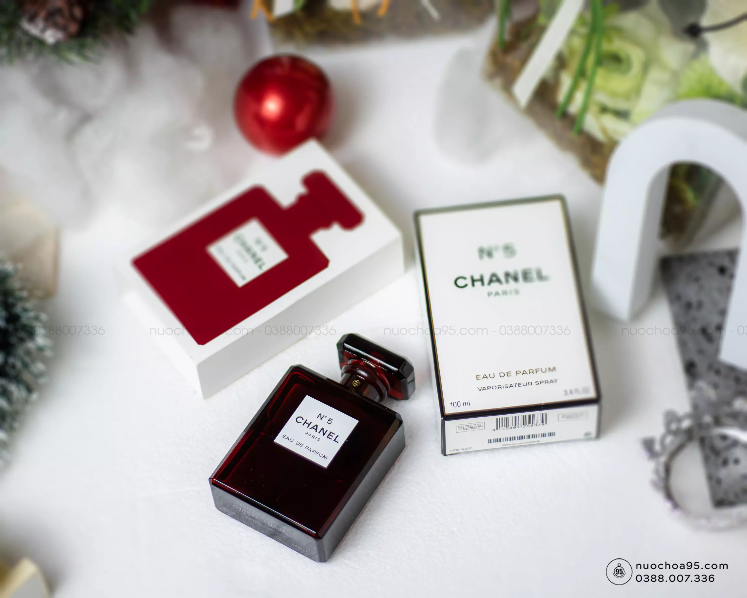 nước hoa nữ Chanel No 5 Parfum Red Edition Nước hoa Chanel No5 Eau De Parfum Red Edition - Ảnh 2
