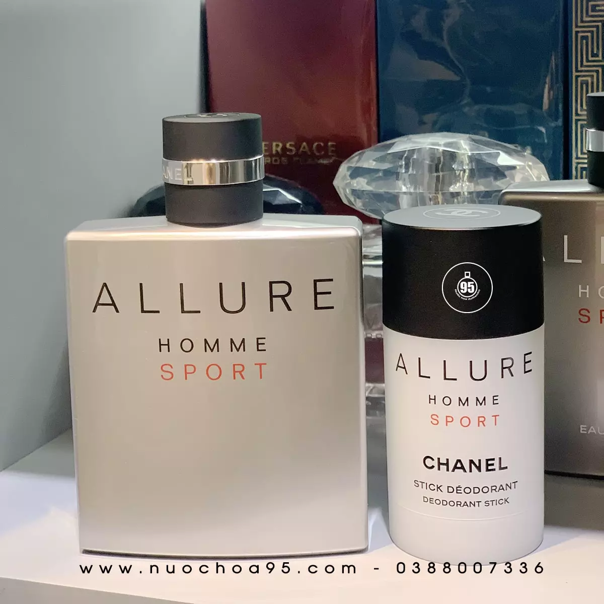 Lăn khử mùi Chanel Allure Homme Sport - Ảnh 1