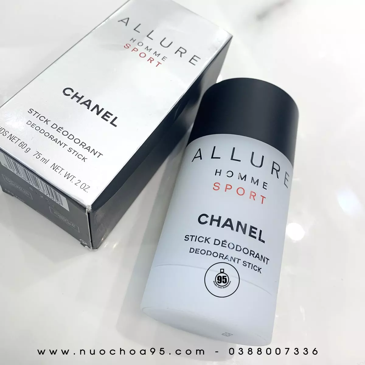 Lăn khử mùi Chanel Allure Homme Sport - Ảnh 3