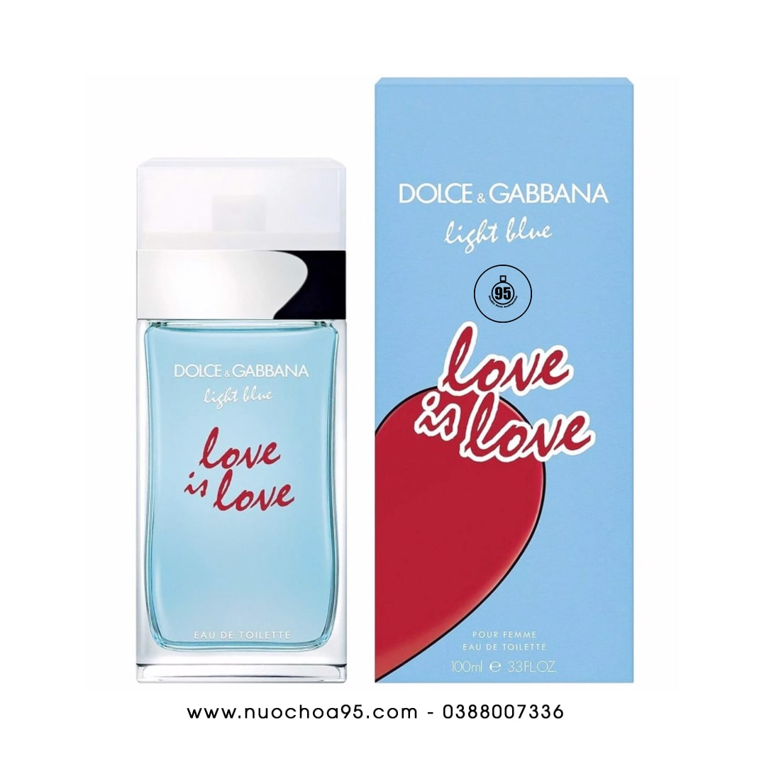 Nước hoa nữ Light Blue Love Is Love Pour Femme của hãng Dolce & Gabbana