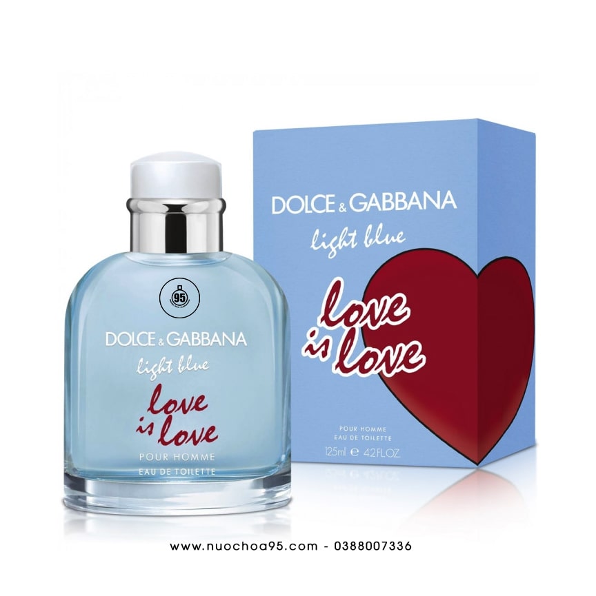 Nước hoa nam Light Blue Love Is Love Pour Homme của hãng Dolce & Gabbana