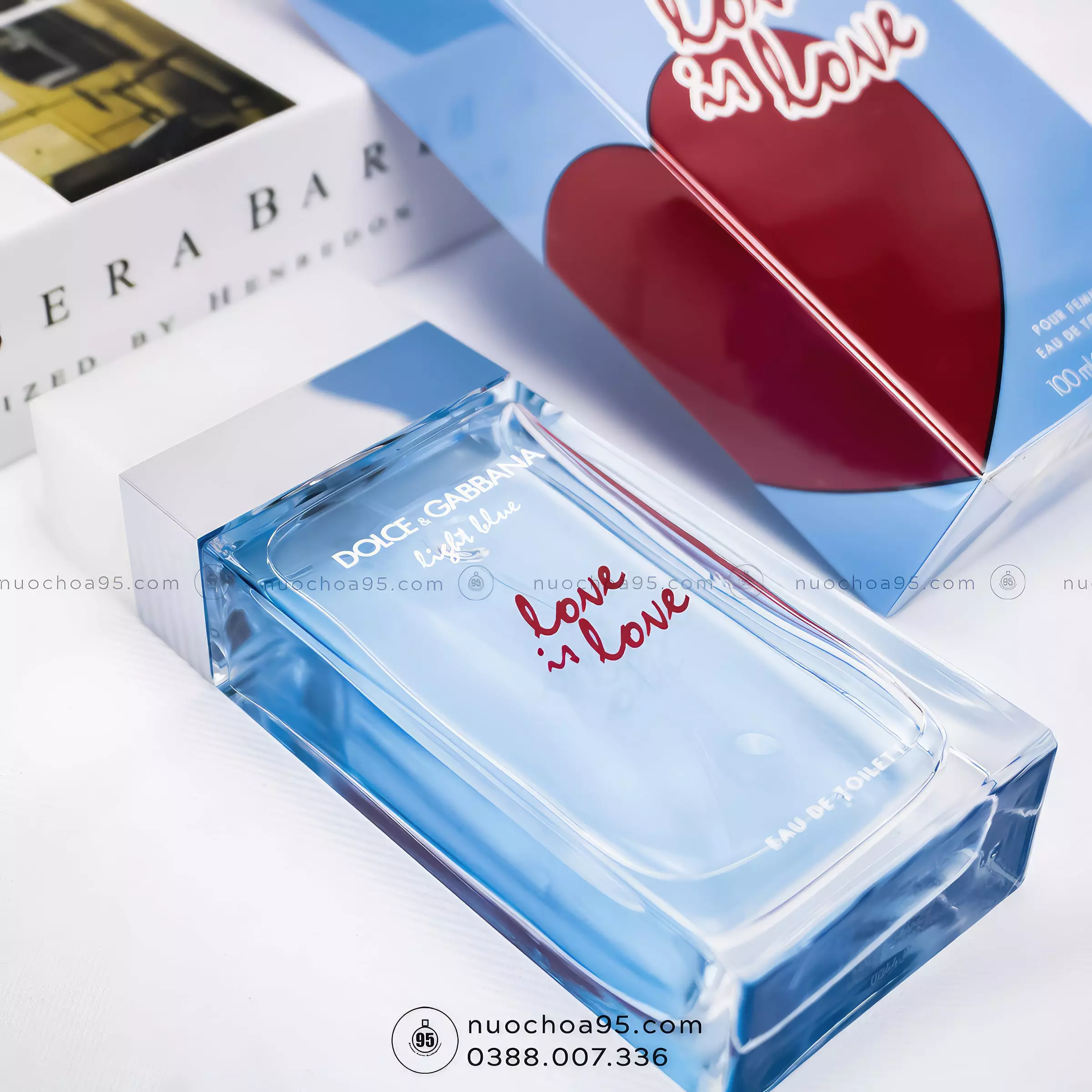Nước hoa DG Light Blue Love Is Love Pour Femme - Ảnh 1