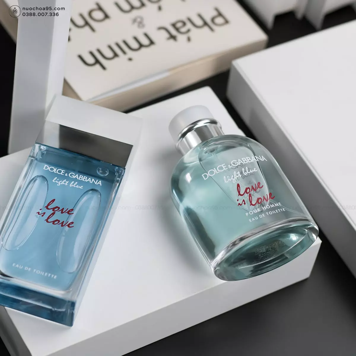 Nước hoa DG Light Blue Love Is Love Pour Homme - Ảnh 3