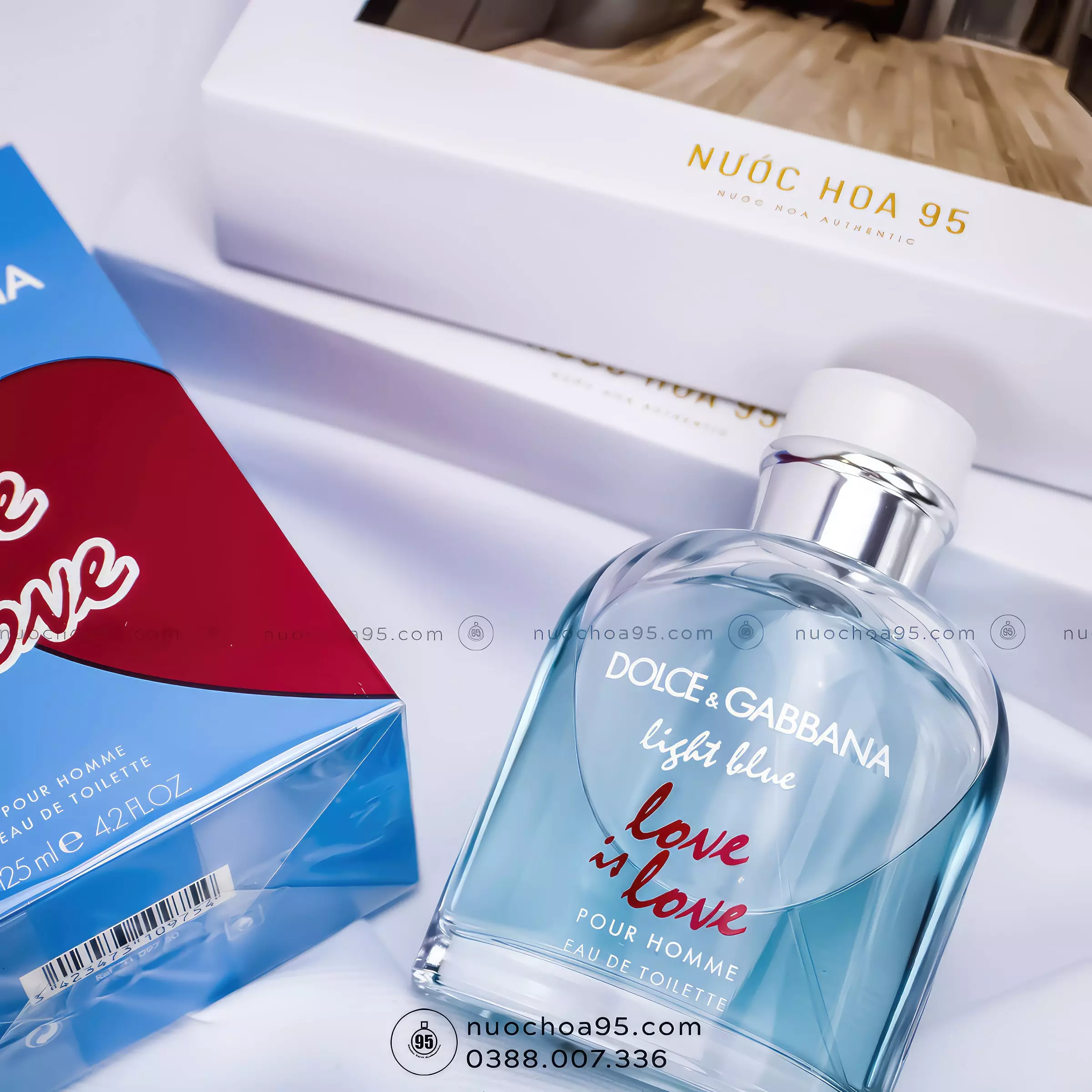 Nước hoa DG Light Blue Love Is Love Pour Homme - Ảnh 1