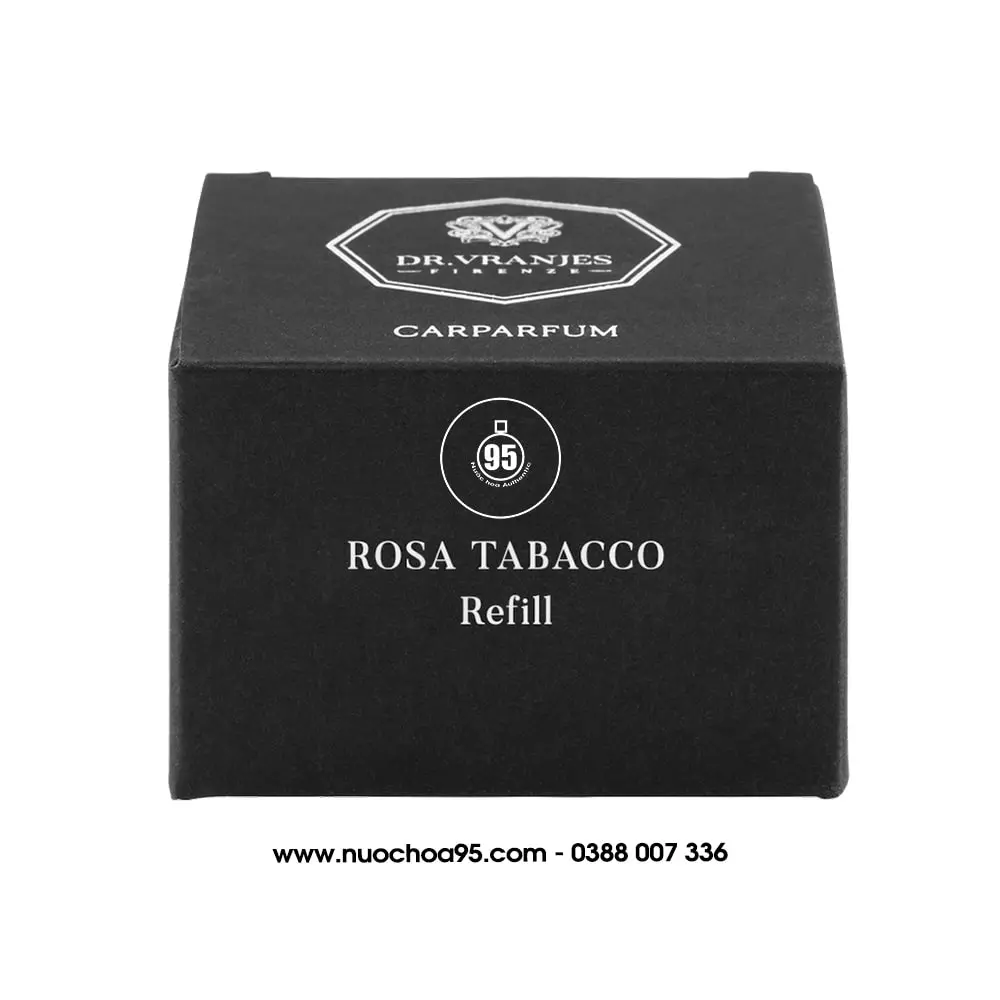 Nước hoa ôtô Dr. Vranjes Carparfum Refill Rosa Tabacco 