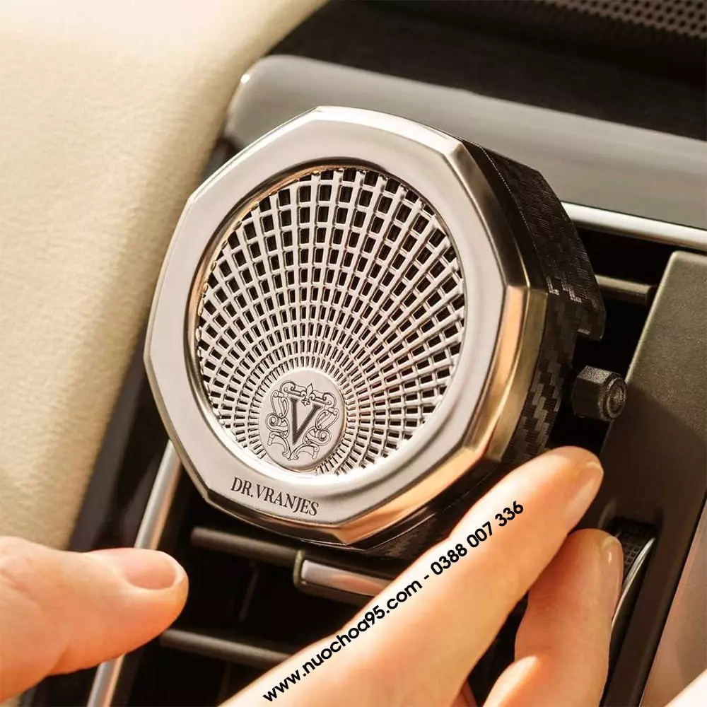 Vỏ case nước hoa ô tô Dr. Vranjes Firenze Nickel  - Ảnh 1