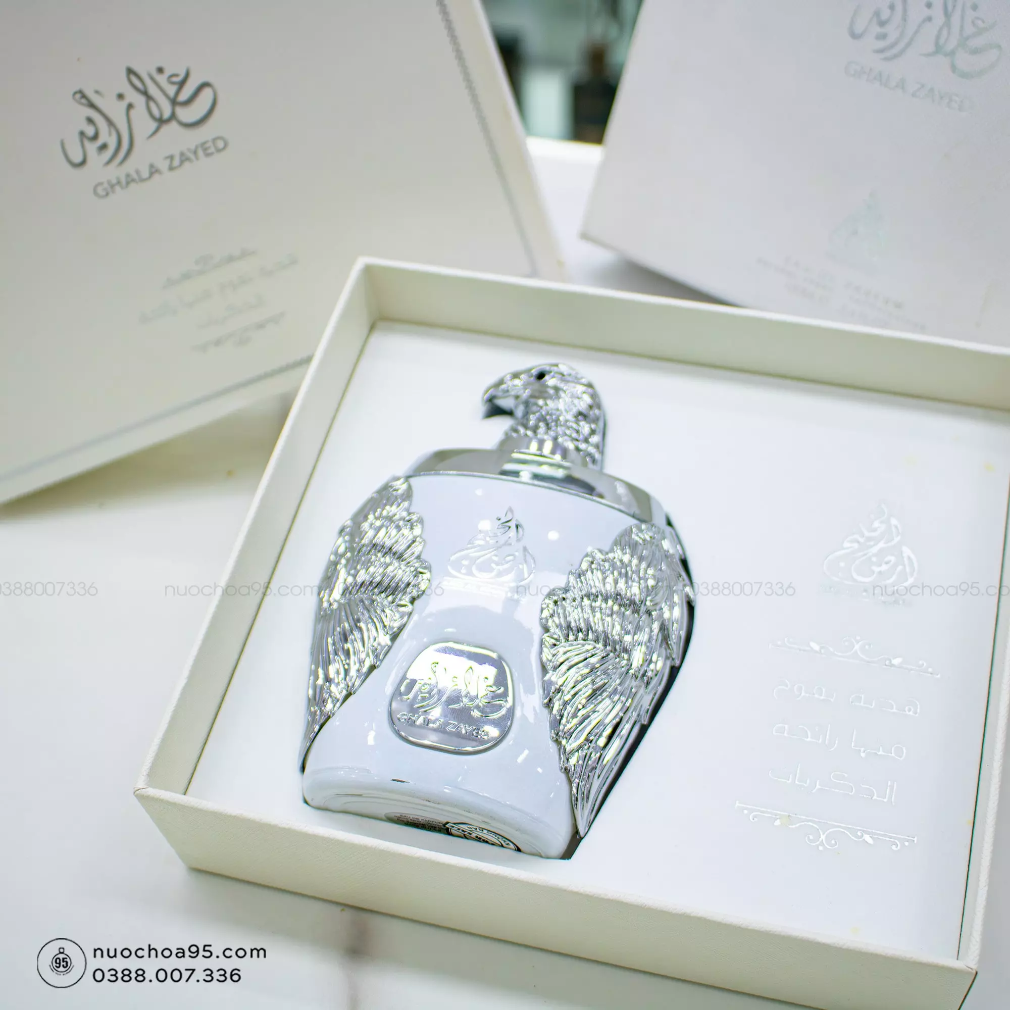 Nước hoa nam Ghala Zayed Sliver Luxury EDP Nước hoa Ghala Zayed Sliver Luxury EDP - Ảnh 2