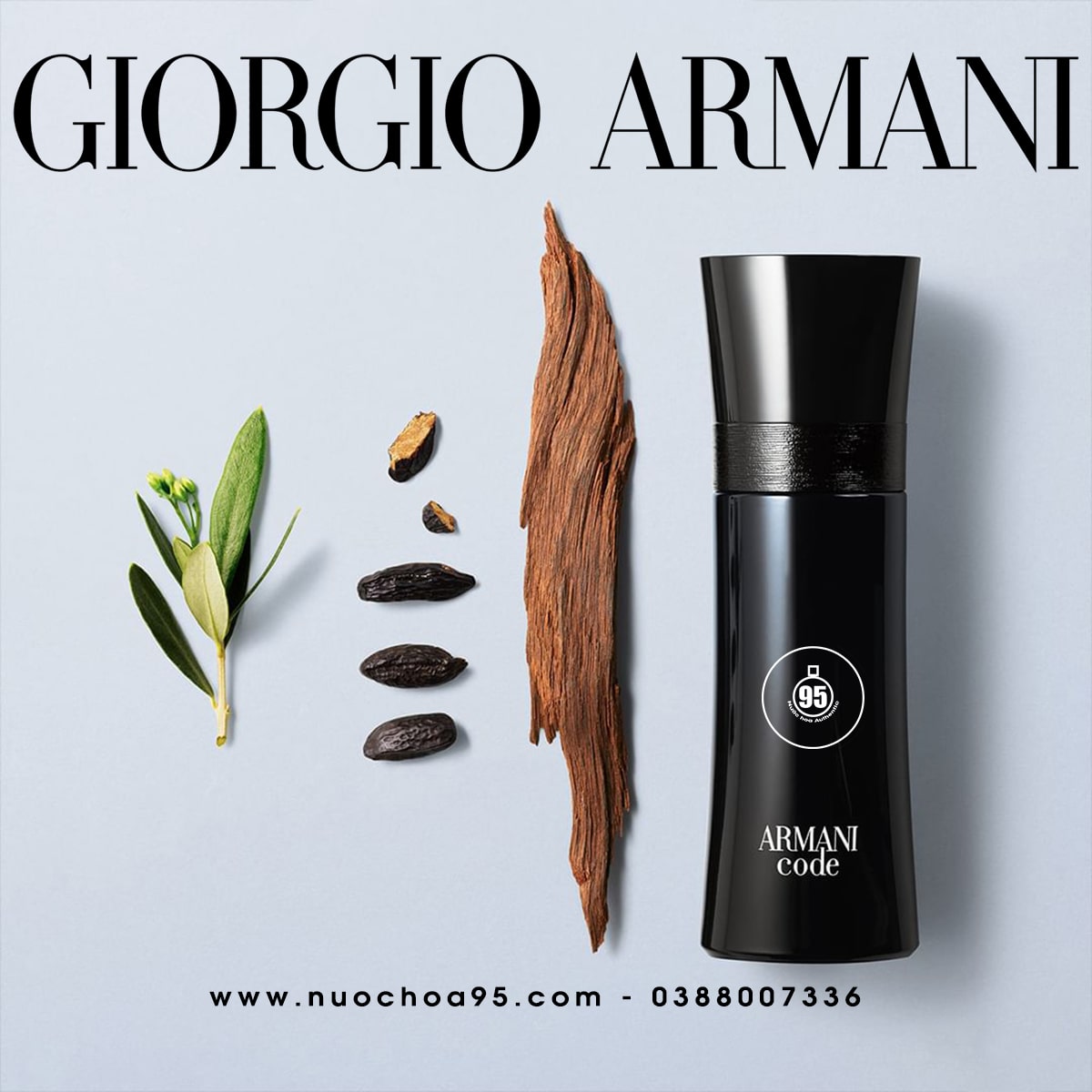 Nước hoa Giorgio Armani Armani Code Pour Homme EDT - Ảnh 2