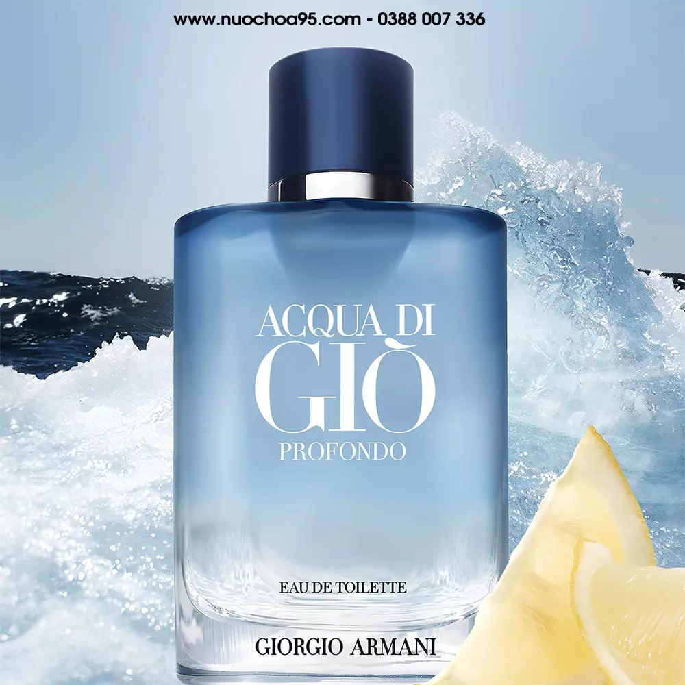 Nước hoa Giorgio Armani Acqua di Gio Profondo Eau De Toilette  - Ảnh 1