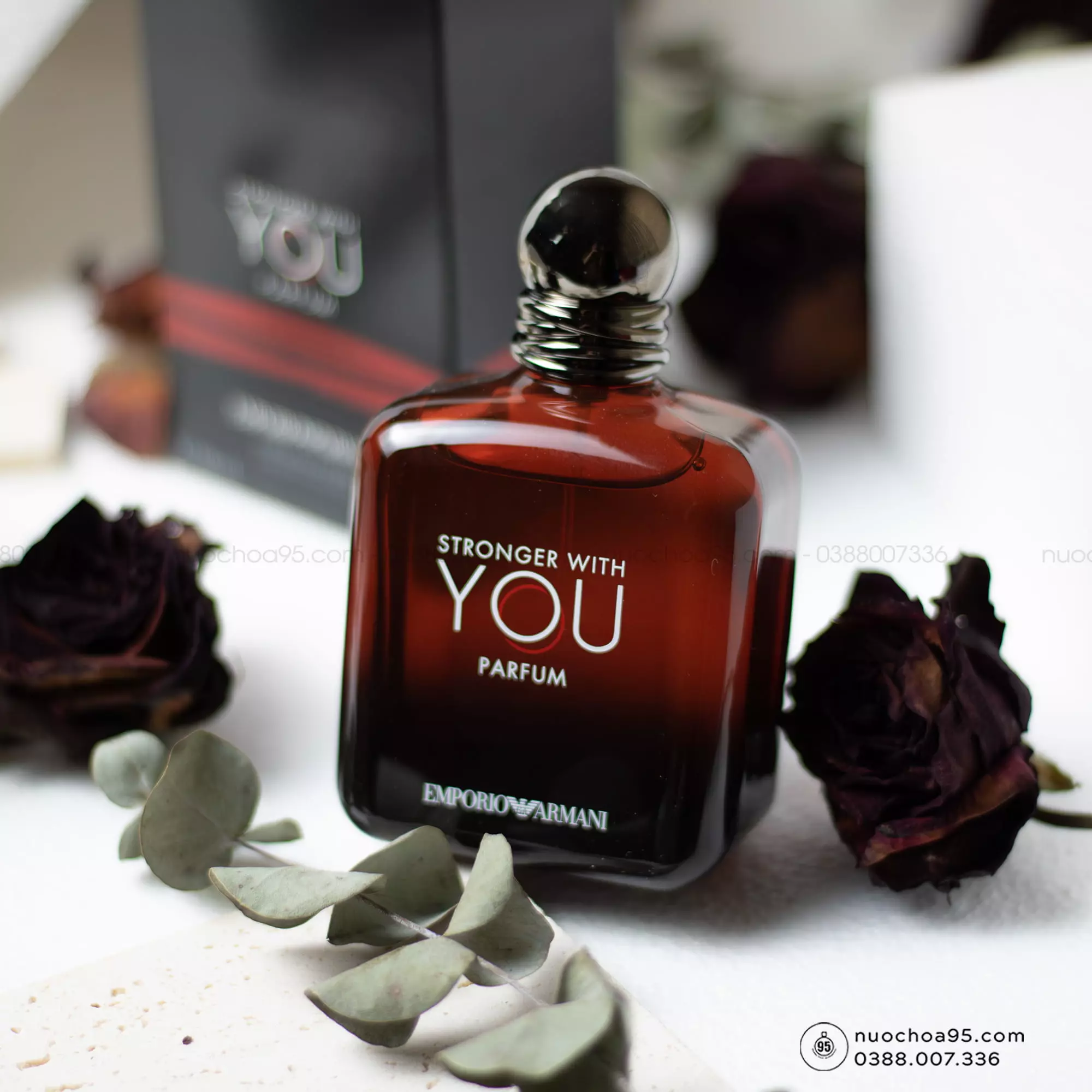 Nước hoa Giorgio Armani Emporio Armani Stronger With You Parfum - Ảnh 3