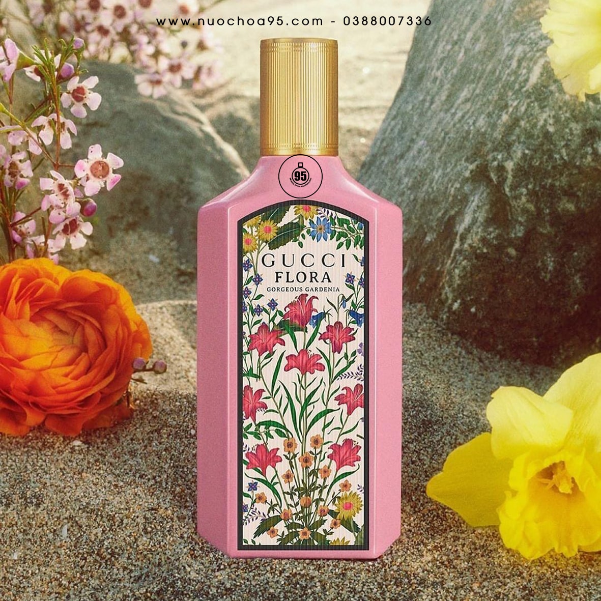 Nước hoa Gucci Flora Gorgeous Gardenia Eau de Parfum - Ảnh 2