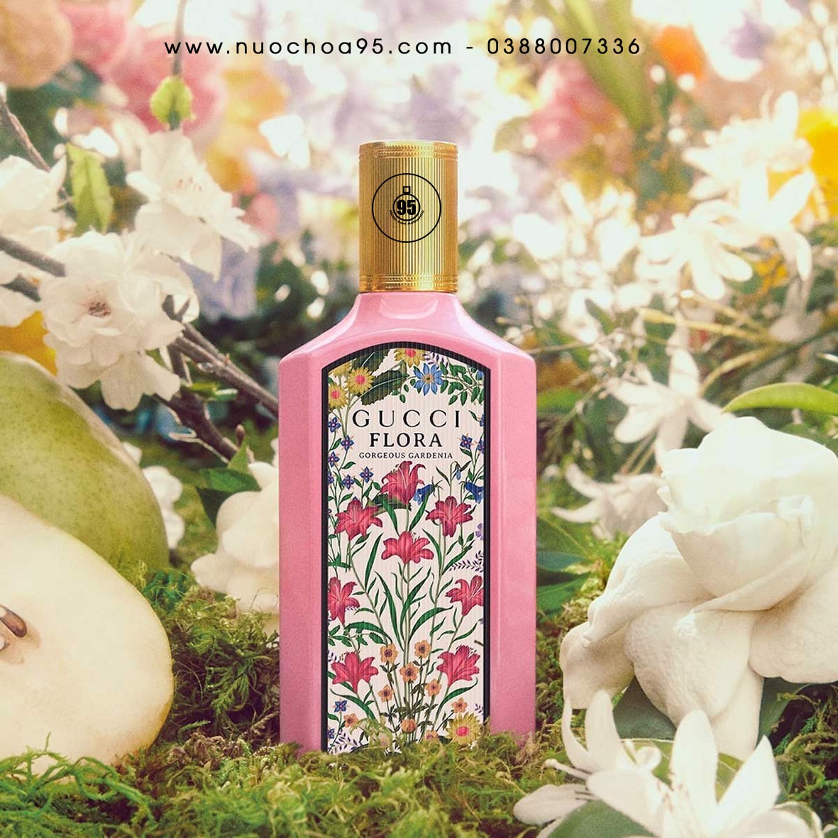 Nước hoa Gucci Flora Gorgeous Gardenia Eau de Parfum - Ảnh 1
