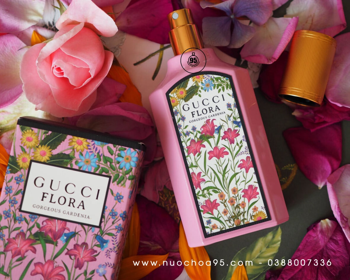 Nước hoa Gucci Flora Gorgeous Gardenia Eau de Parfum - Ảnh 3
