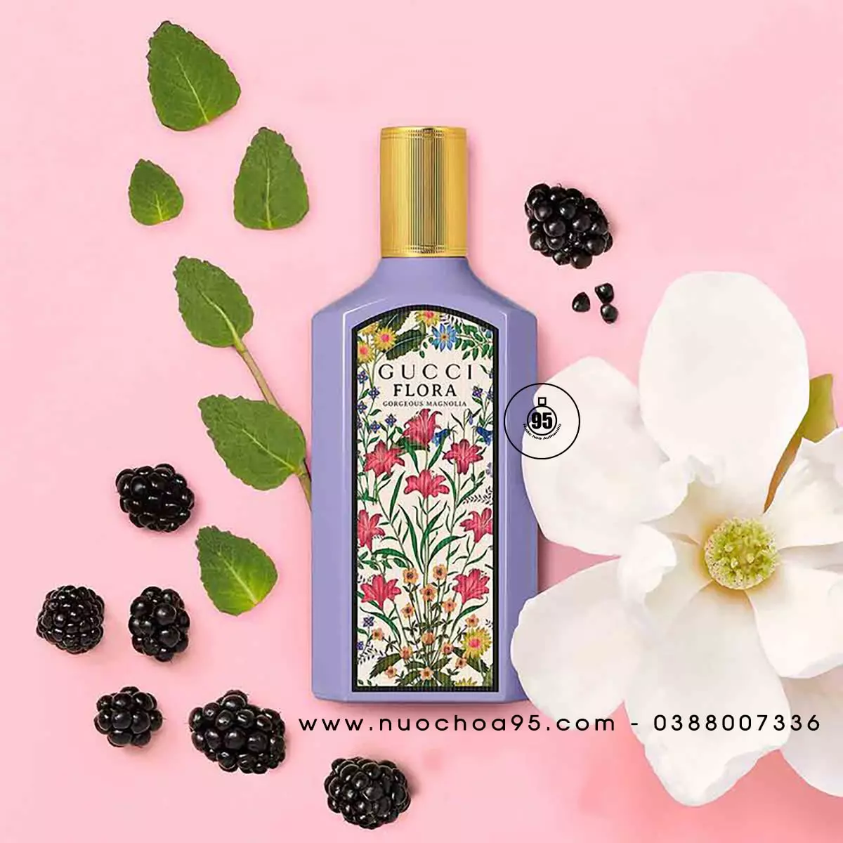 Nước hoa Gucci Flora Gorgeous Magnolia - Ảnh 2