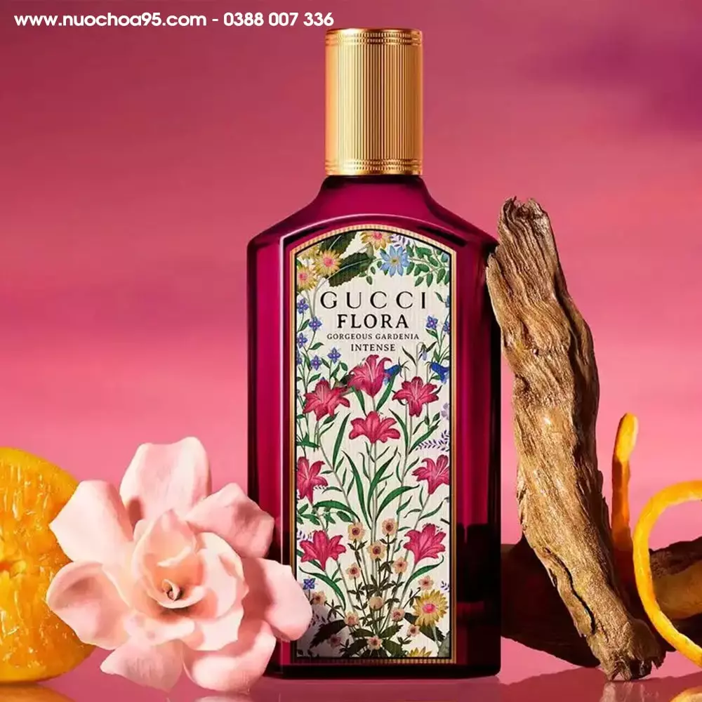 Nước hoa Gucci Flora Gorgeous Gardenia Intense EDP - Ảnh 1