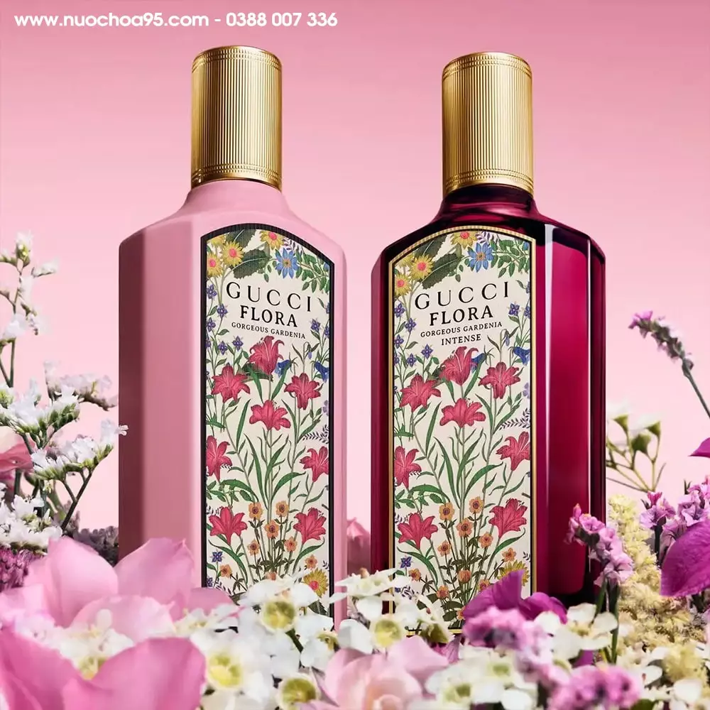 Nước hoa Gucci Flora Gorgeous Gardenia Intense EDP - Ảnh 2
