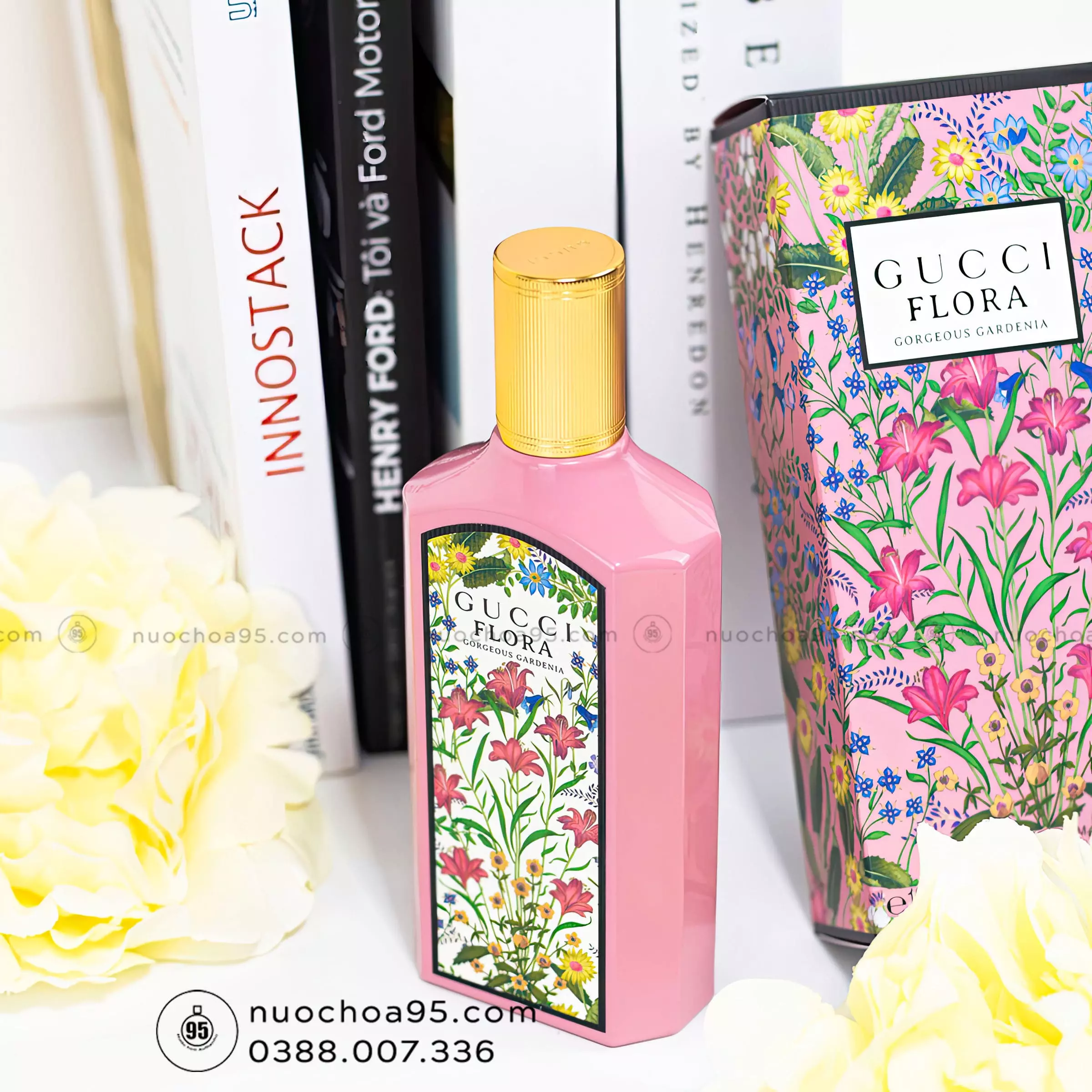 Nước hoa Gucci Flora Gorgeous Gardenia Eau de Parfum - Ảnh 1