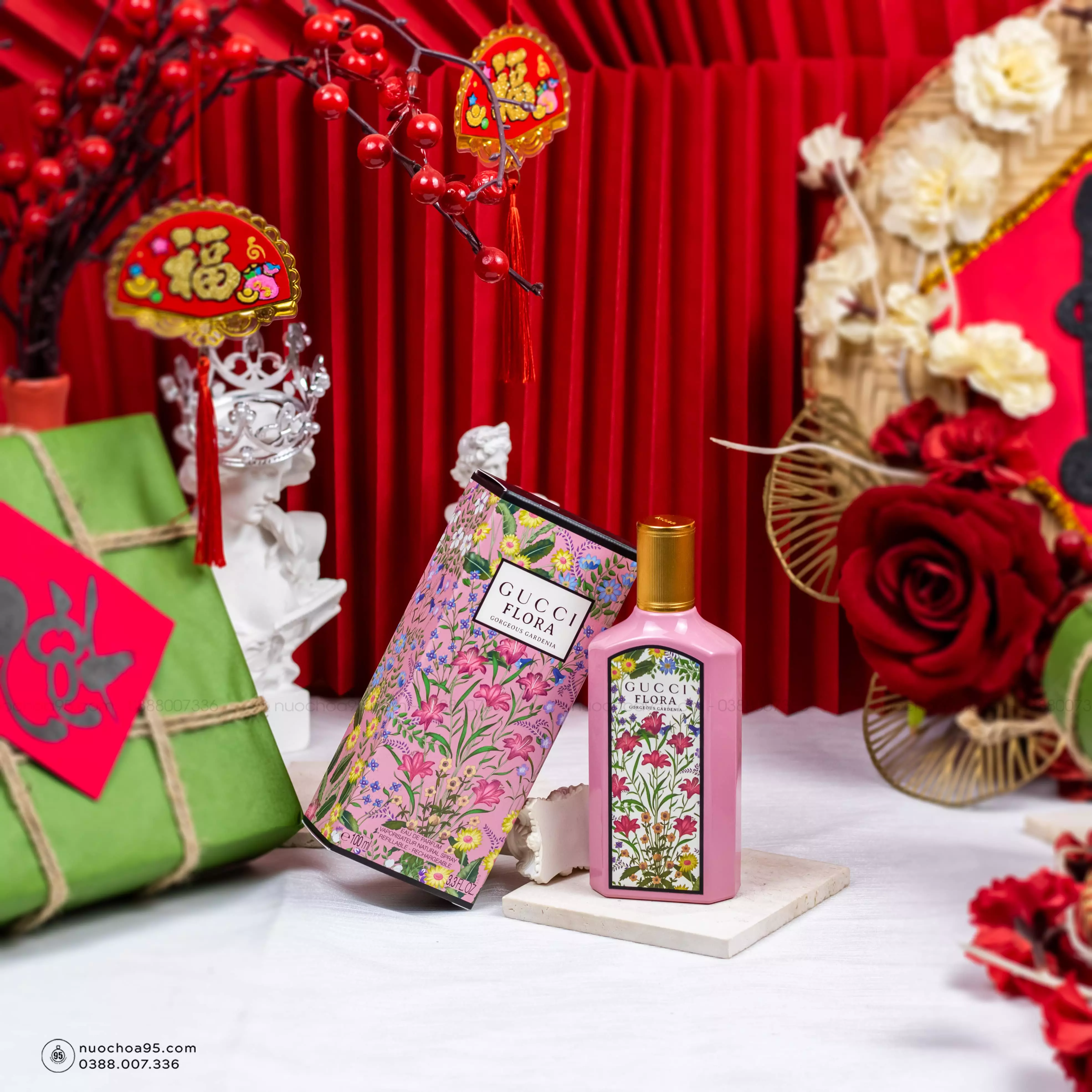 Nước hoa Gucci Flora Gorgeous Gardenia Eau de Parfum - Ảnh 2