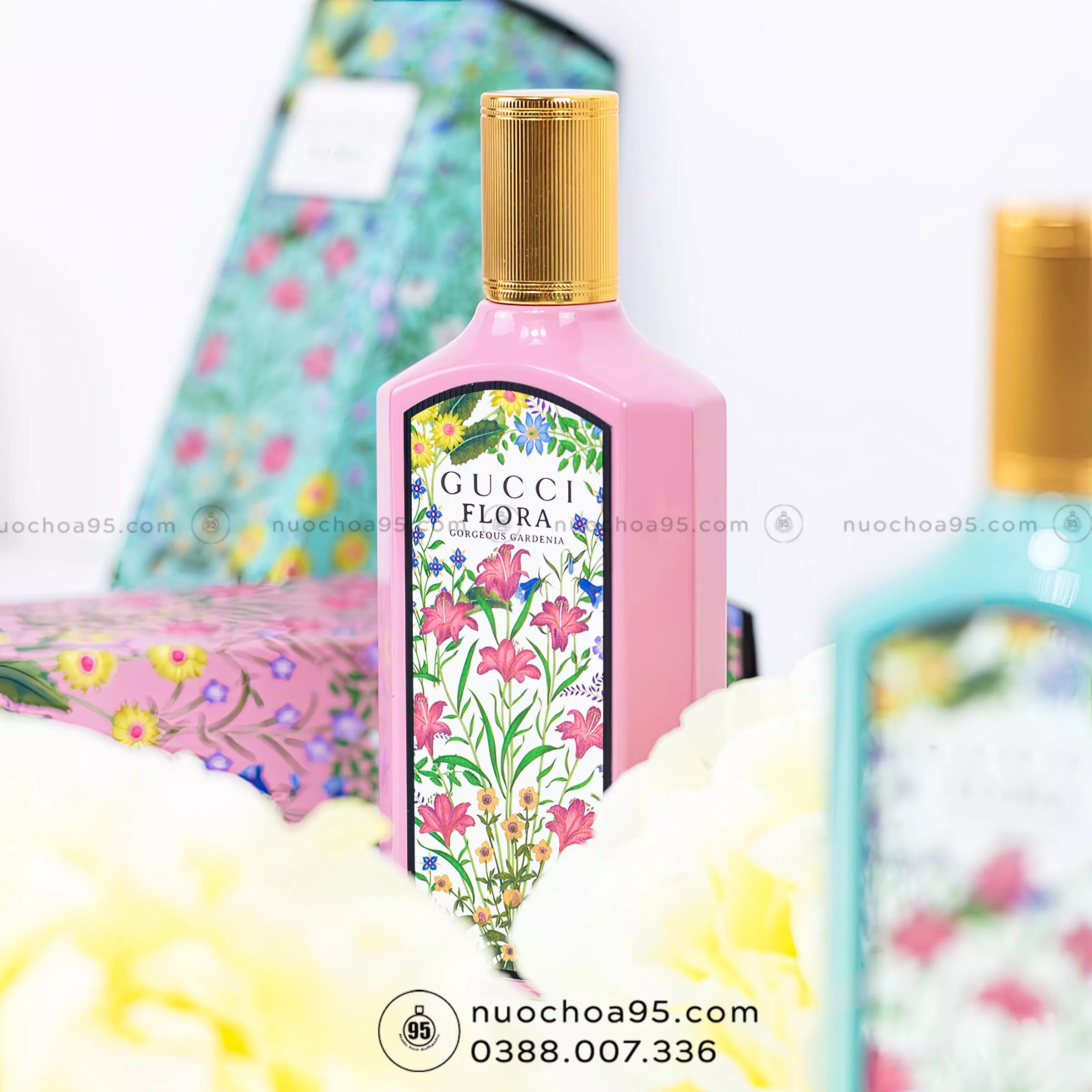 Nước hoa Gucci Flora Gorgeous Gardenia Eau de Parfum - Ảnh 3