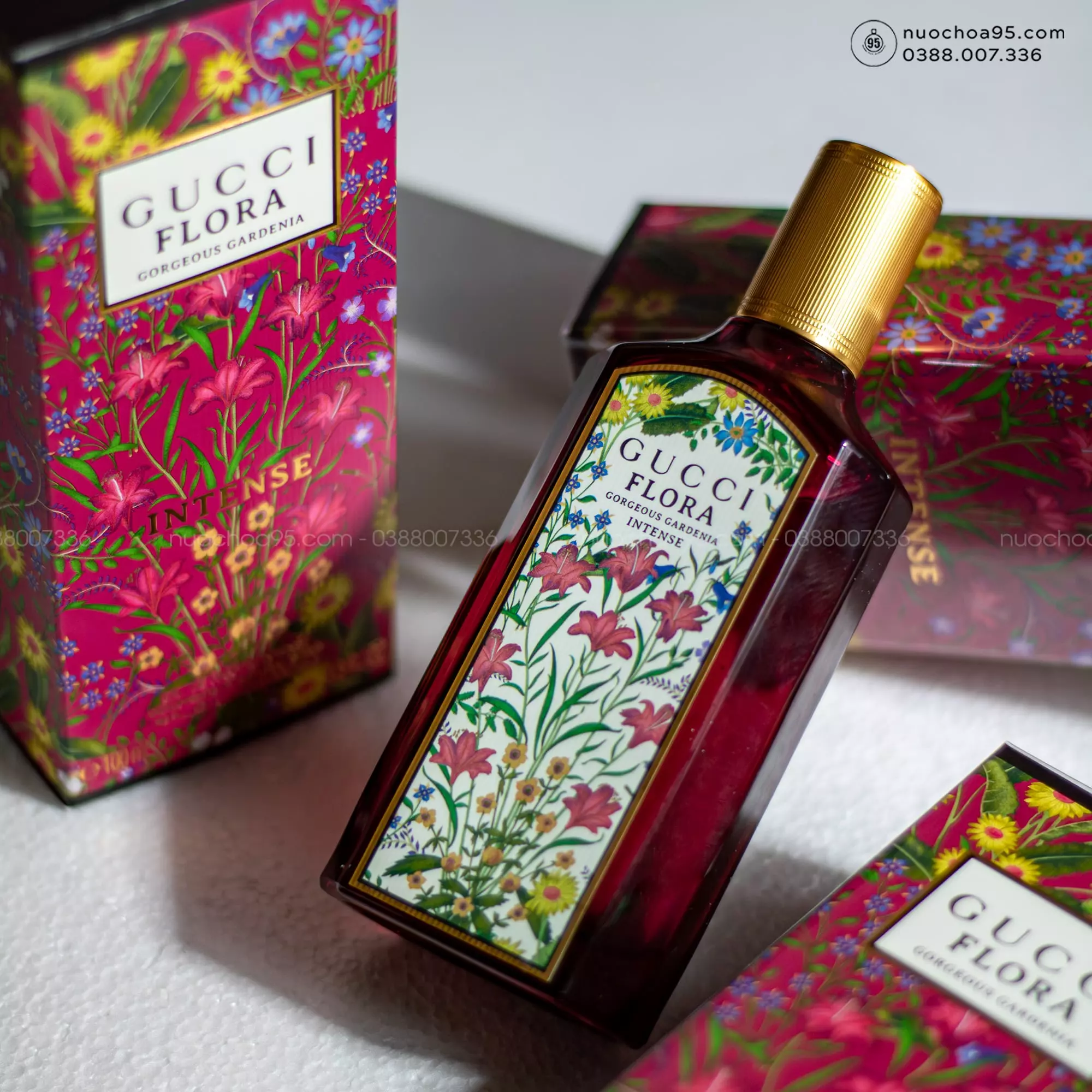 Nước hoa Gucci Flora Gorgeous Gardenia Intense EDP - Ảnh 3