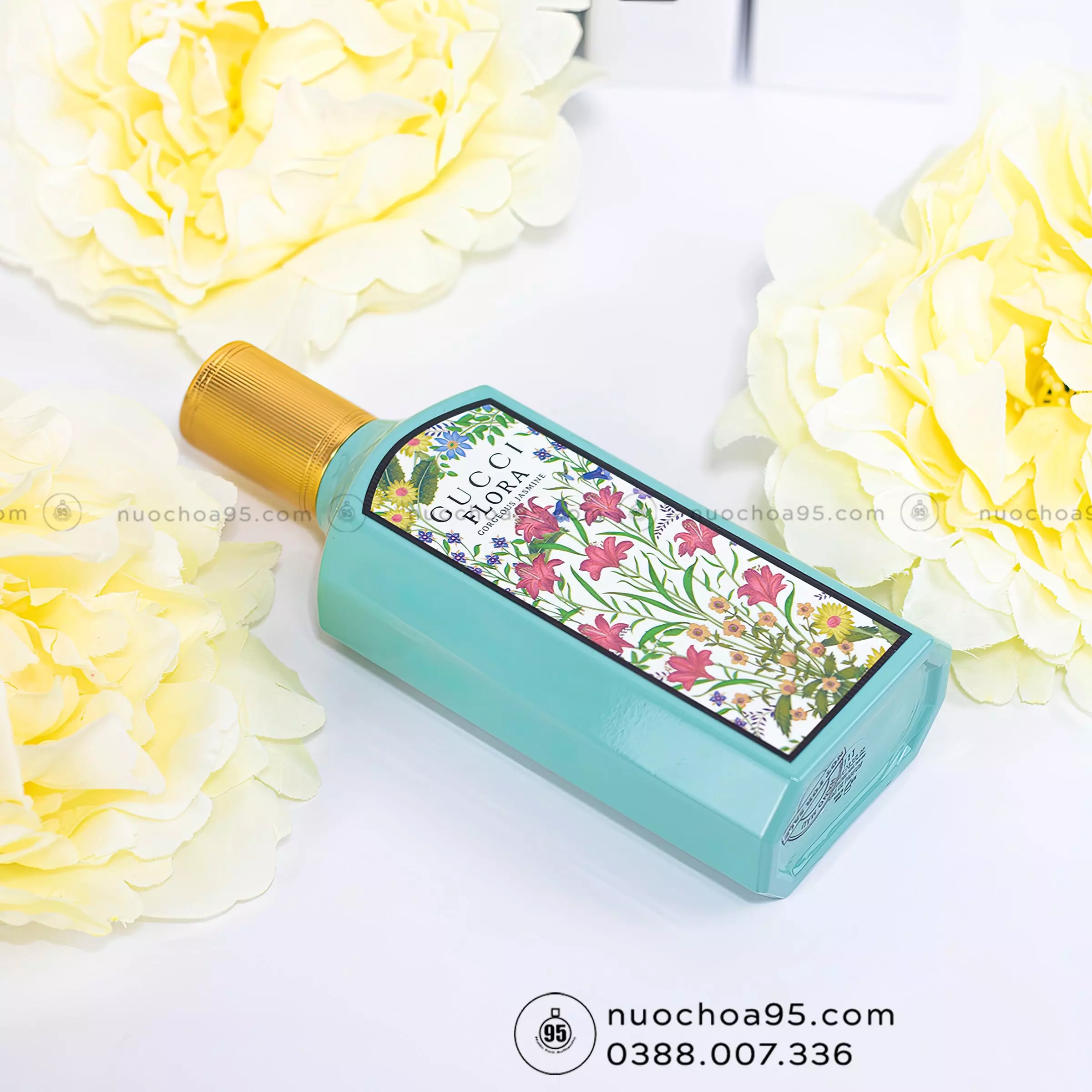 Nước hoa Gucci Flora Gorgeous Jasmine - Ảnh 2