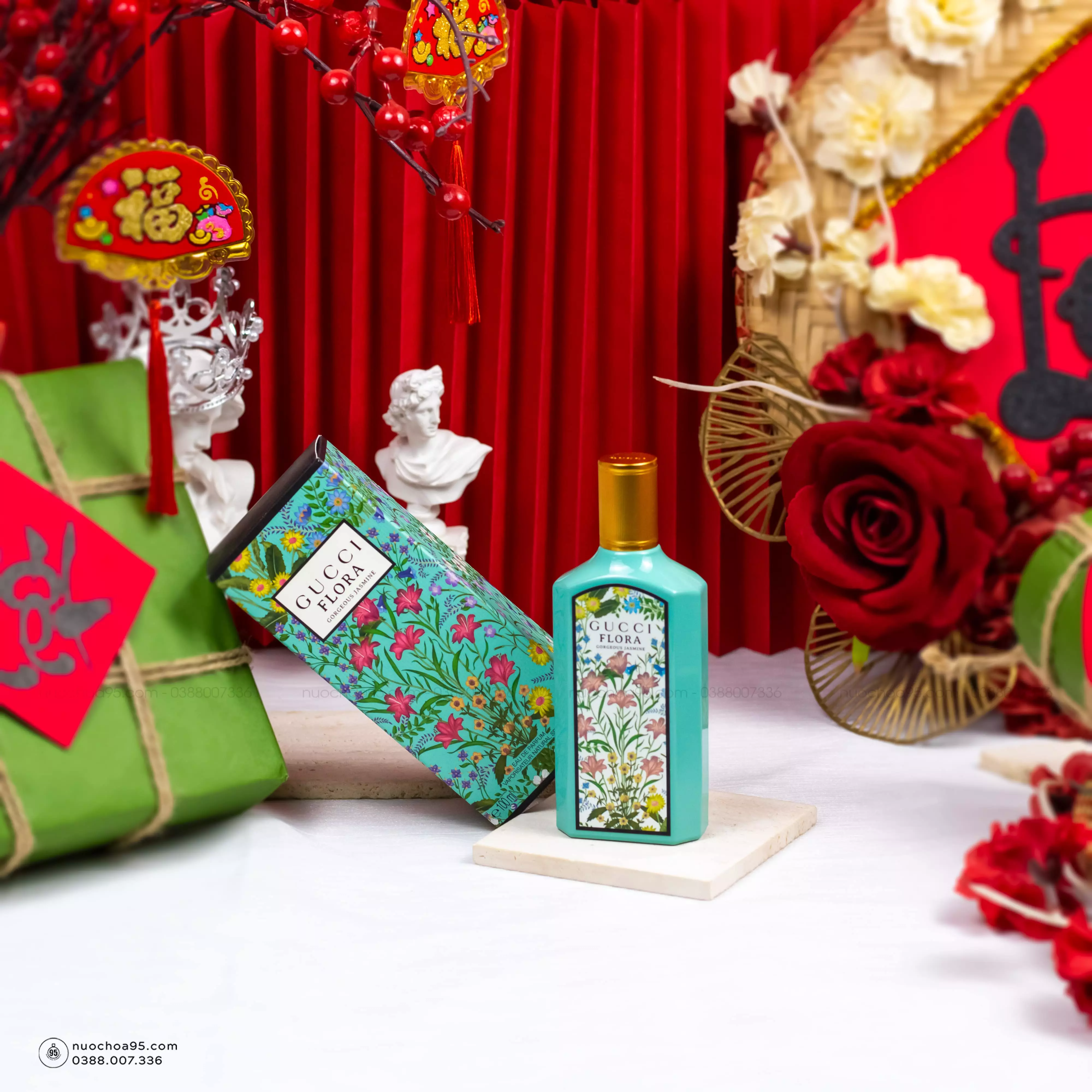 Nước hoa Gucci Flora Gorgeous Jasmine - Ảnh 3