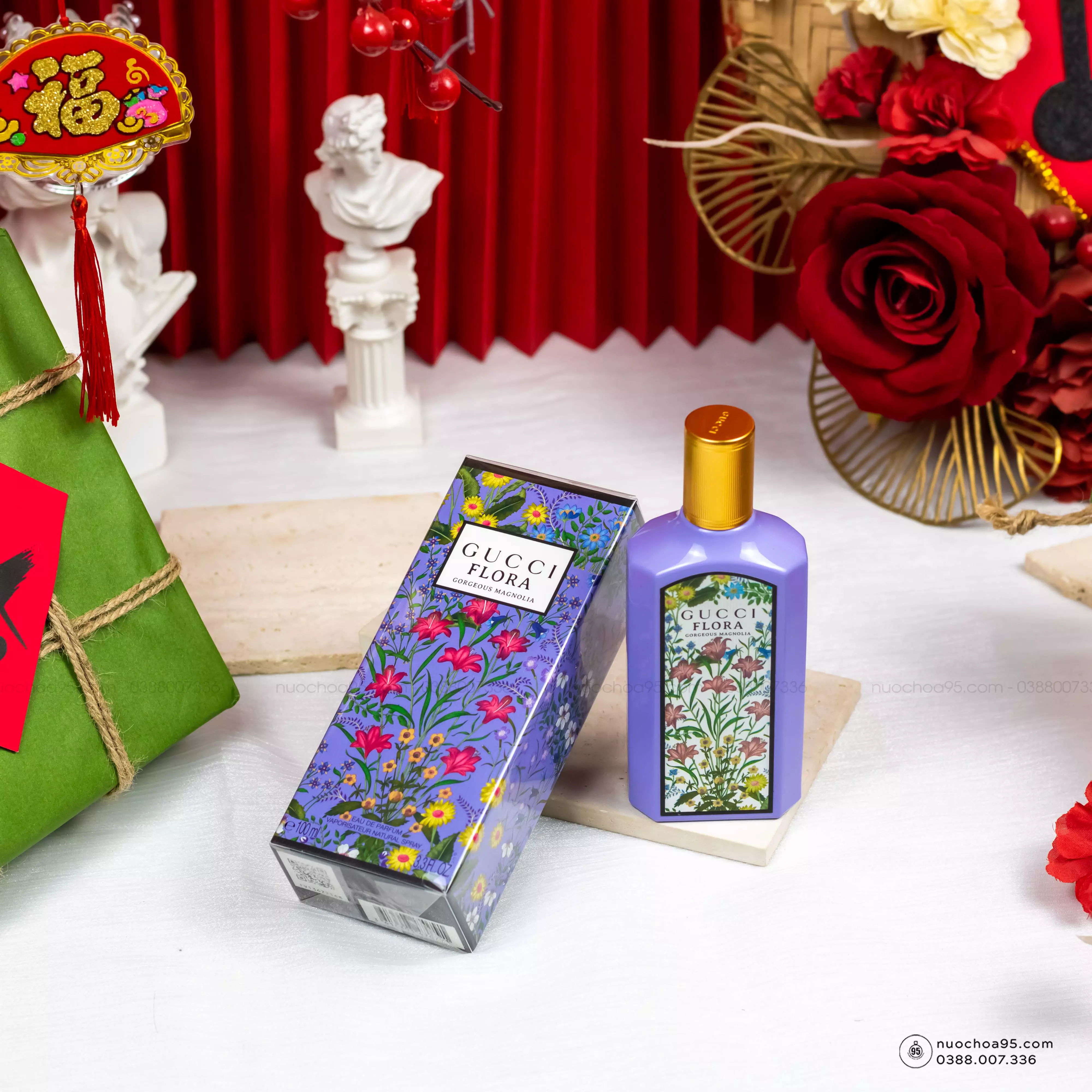 Nước hoa Gucci Flora Gorgeous Magnolia - Ảnh 1