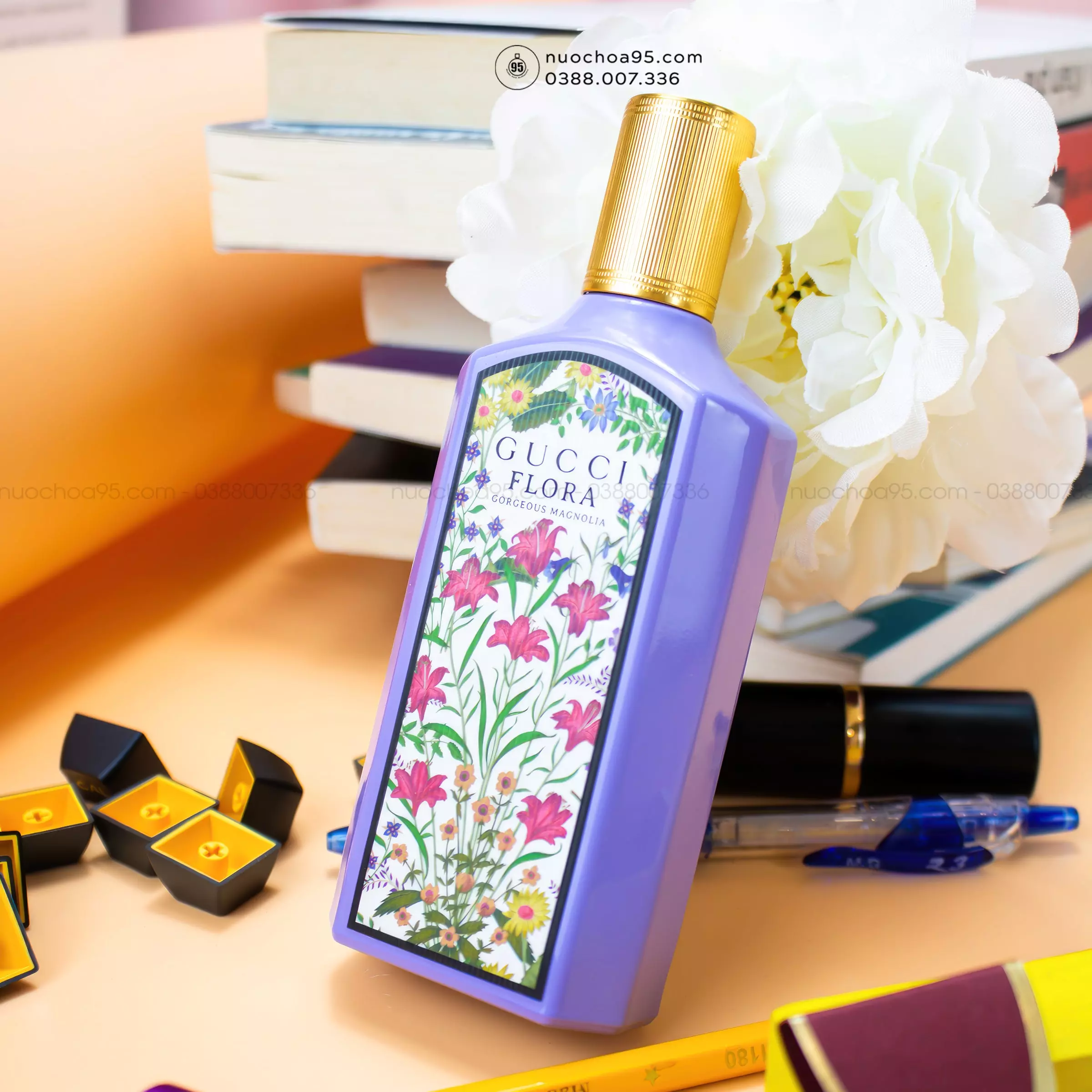 Nước hoa Gucci Flora Gorgeous Magnolia - Ảnh 2