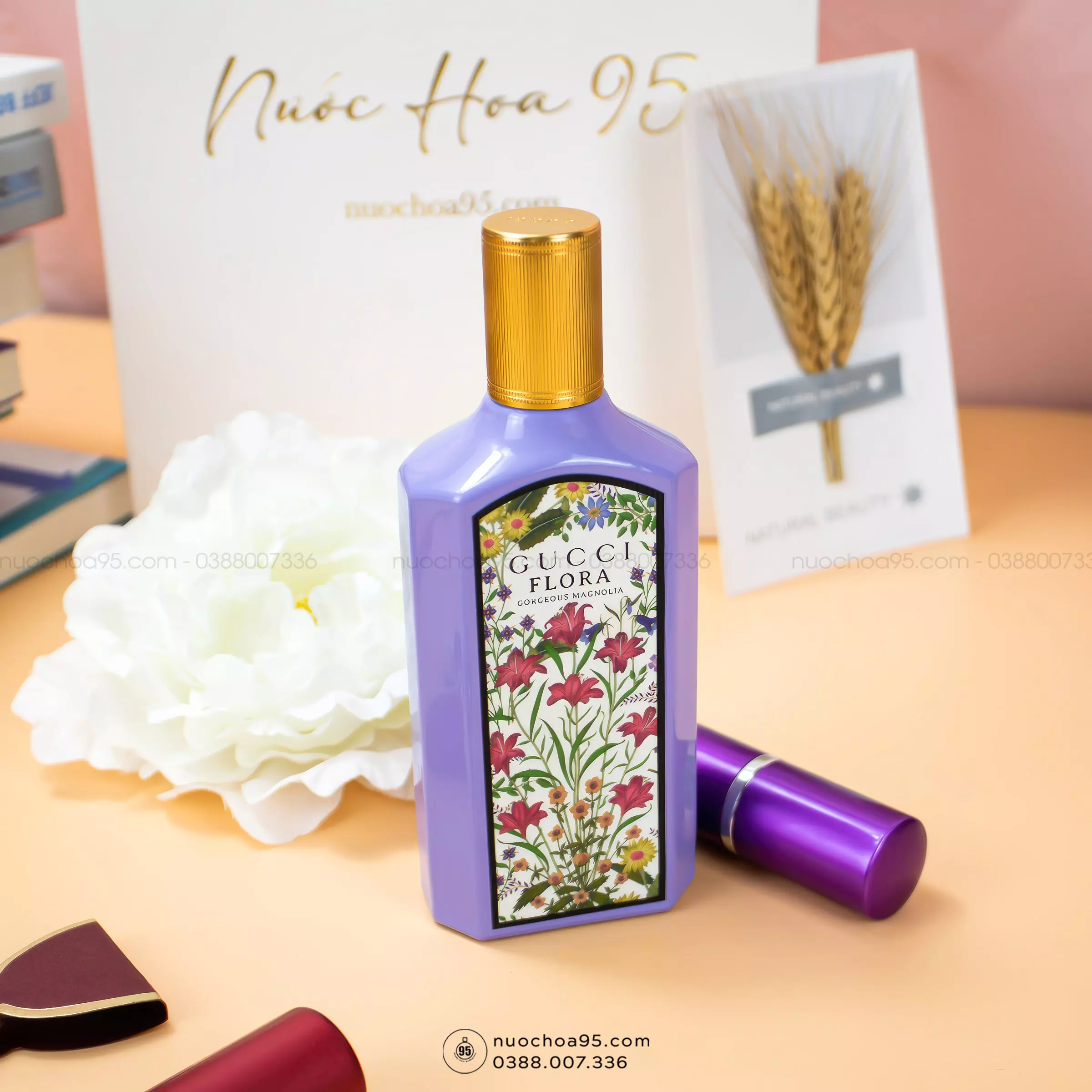 Nước hoa Gucci Flora Gorgeous Magnolia - Ảnh 3