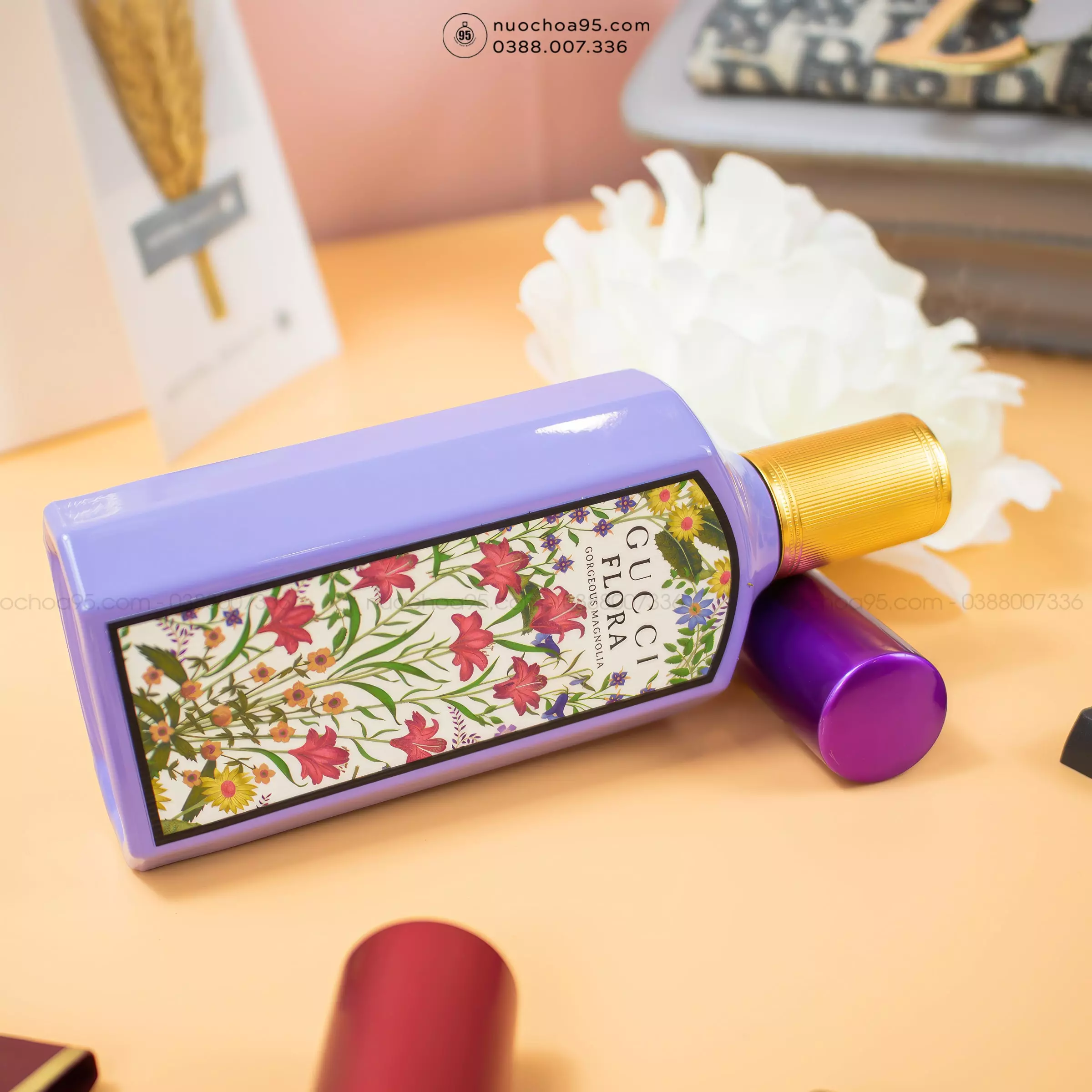 Nước hoa Gucci Flora Gorgeous Magnolia - Ảnh 4