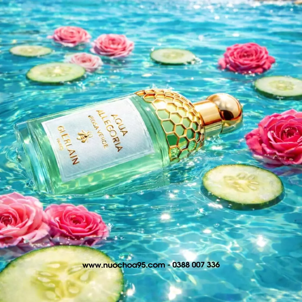 Nước hoa Guerlain Aqua Allegoria Rosa Verde Eau De Toilette Nước hoa Guerlain Aqua Allegoria Rosa Verde Eau De Toilette - Ảnh 2