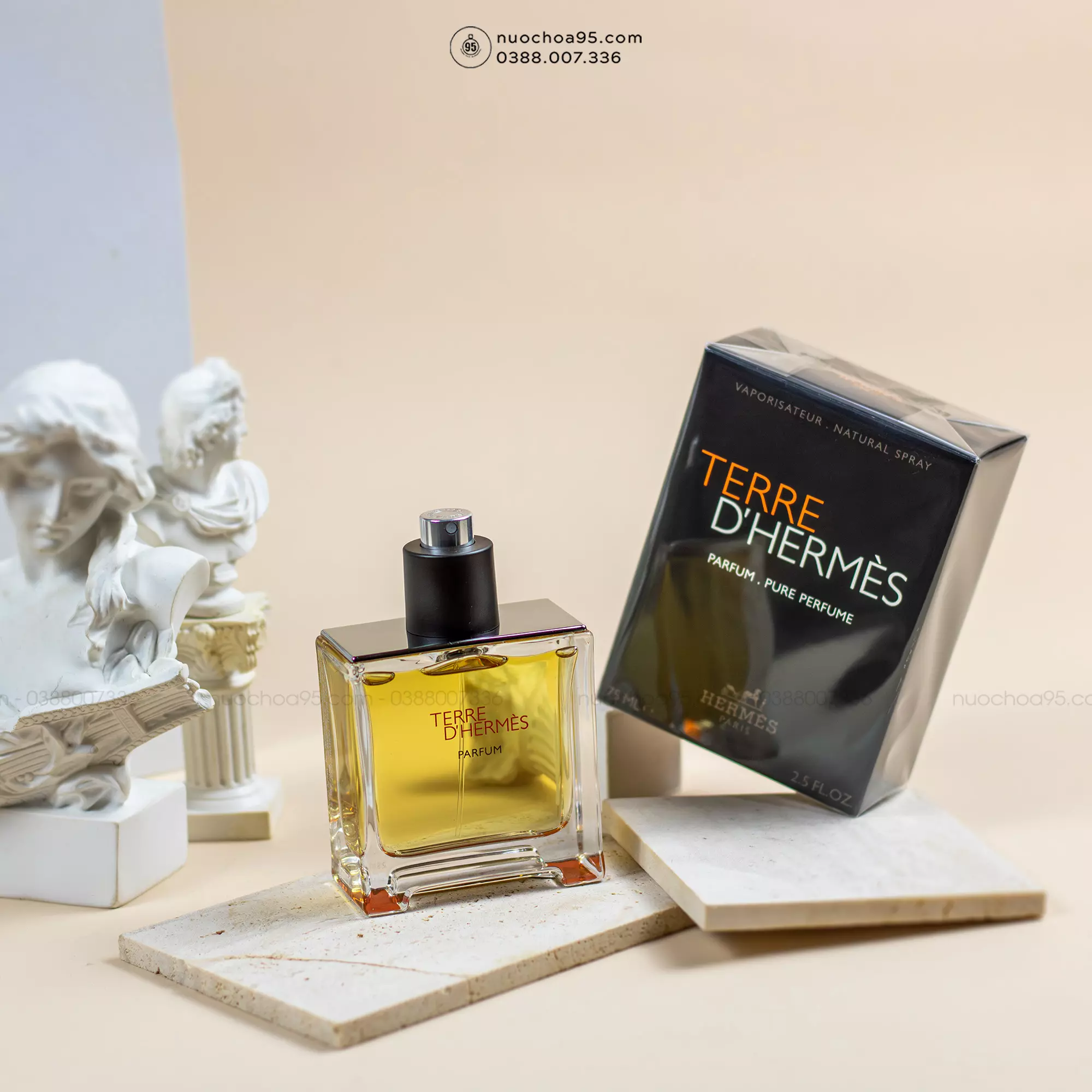 Terre d'Hermes Parfum Nước hoa Terre D'Hermes Parfum - Ảnh 3
