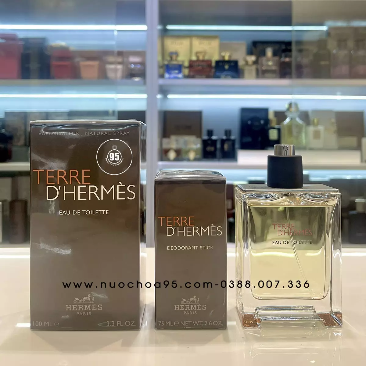 Lăn khử mùi Hermes Terre D'Hermes - Ảnh 3