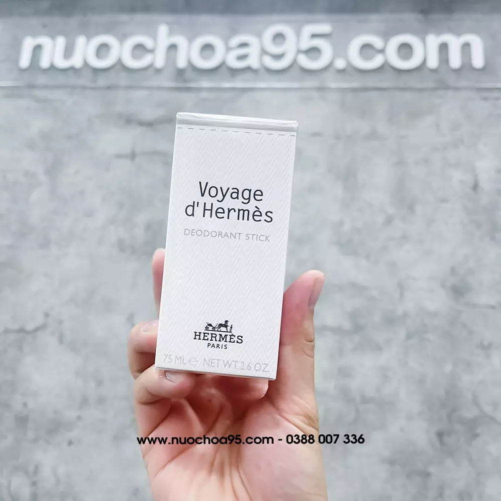 Địa chỉ bán lăn khử mùi Hermes Voyage d’Hermes chính hãng Lăn khử mùi Hermes Voyage d’Hermes - Ảnh 2