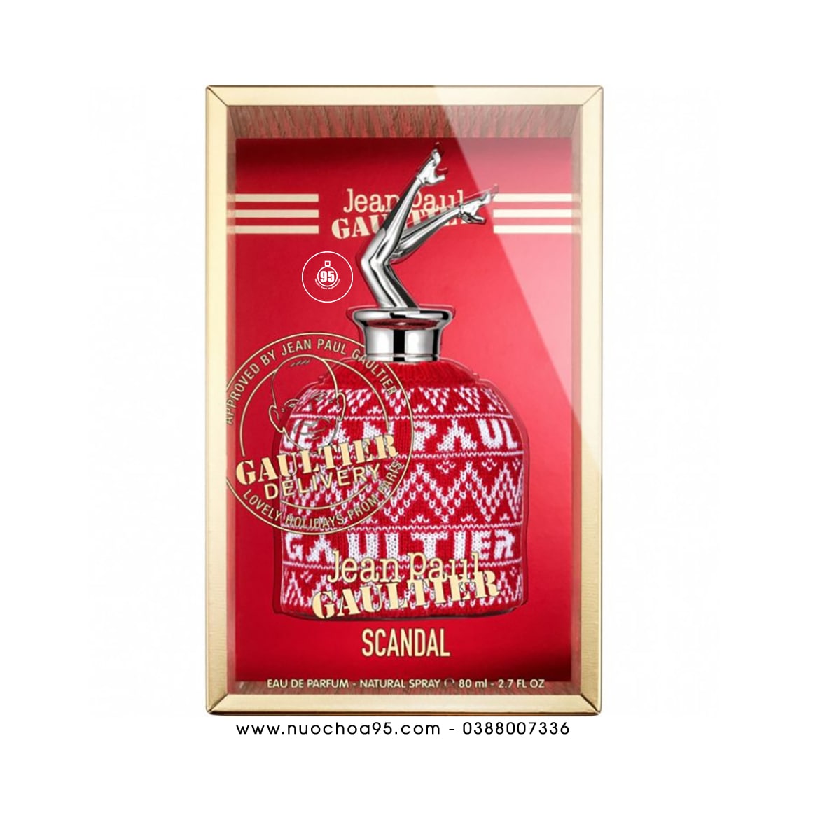 Nước hoa Jean Paul Gaultier Scandal Xmas Limited Edition 2021